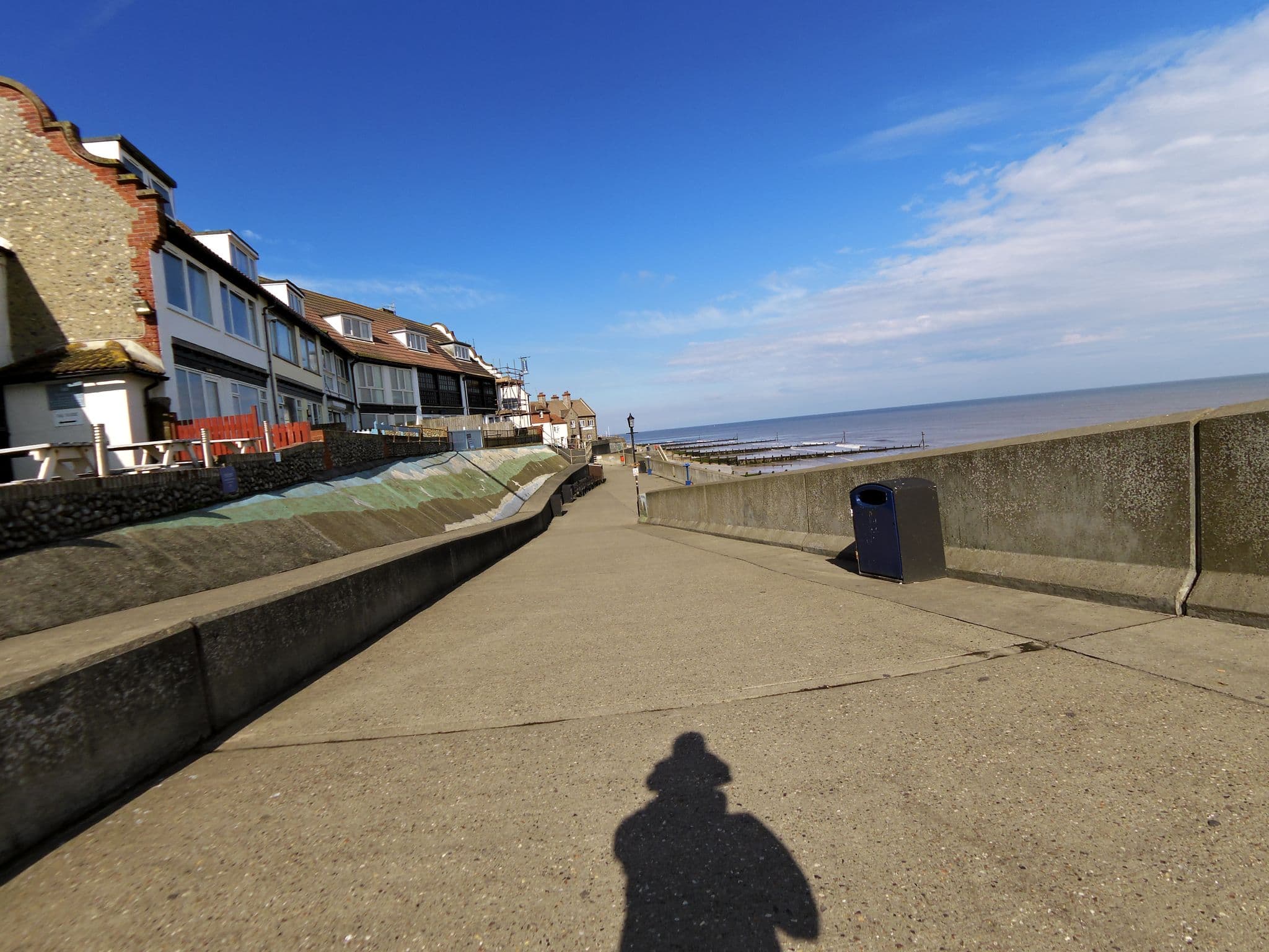 Street view near The Two Lifeboats Hotel, Sheringham — © smsm1 (CC BY-SA · Mapillary)