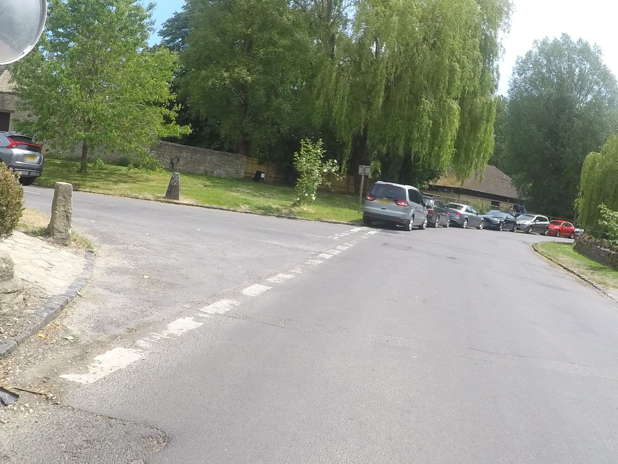 Street view near The Minster Mill, Minster Lovell — © richardf (CC BY-SA · Mapillary)