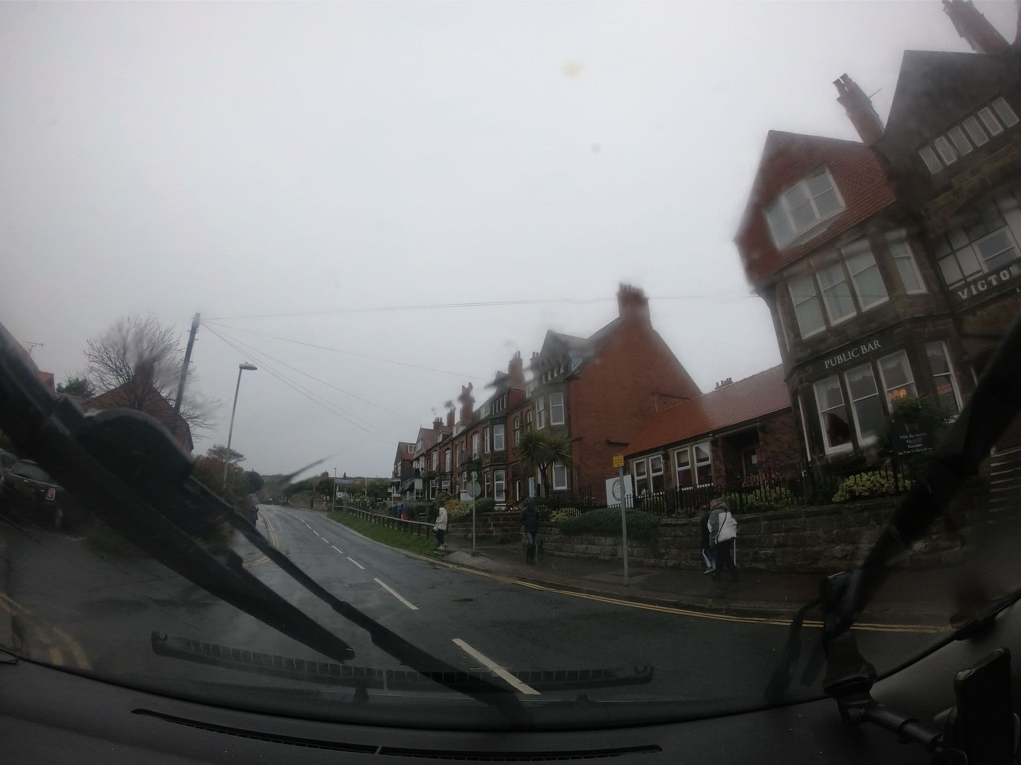 Street view near Victoria Hotel, Whitby