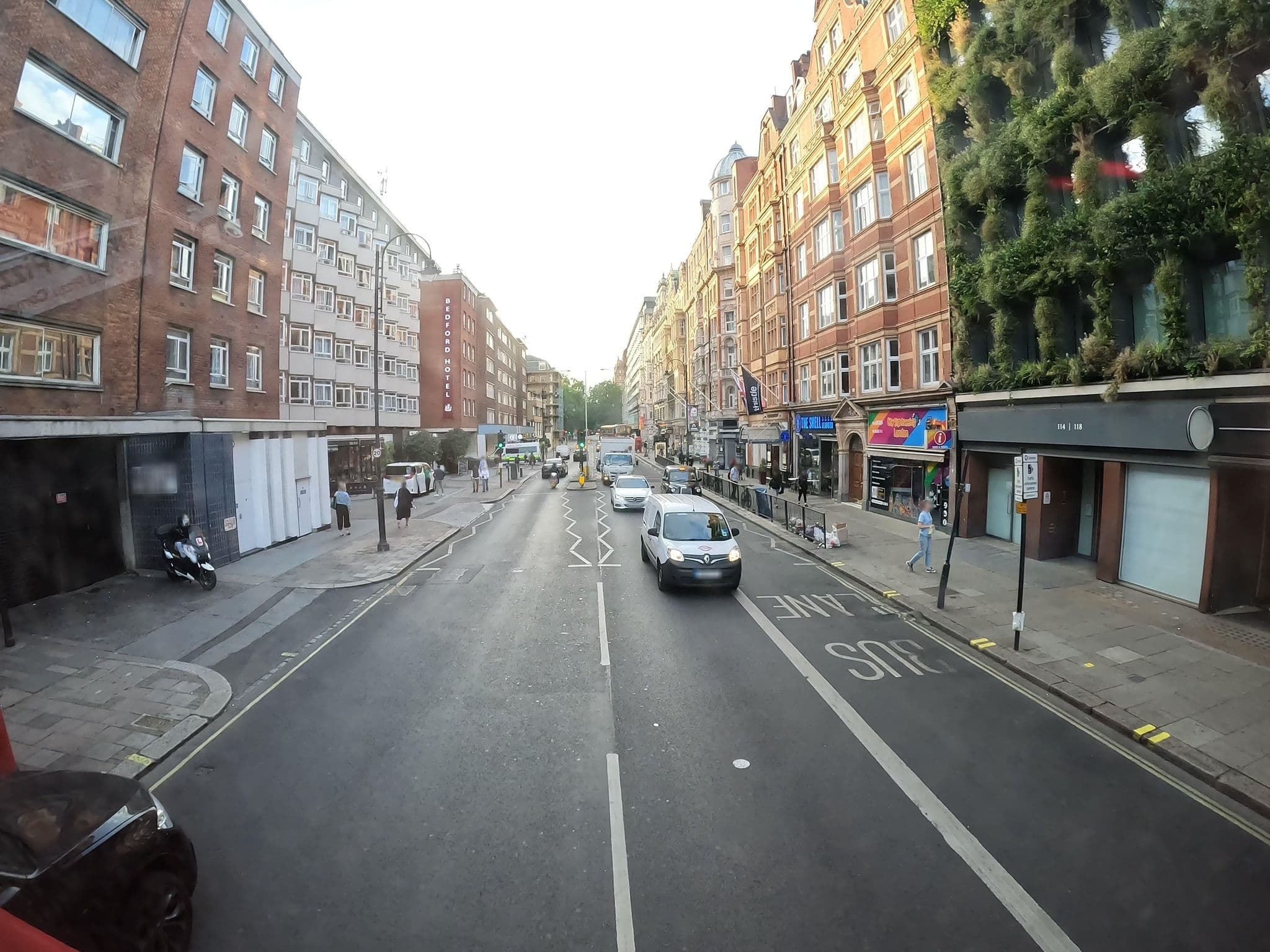 Street view near Bloomsbury Park Hotel, Holborn — © erias (CC BY-SA · Mapillary)