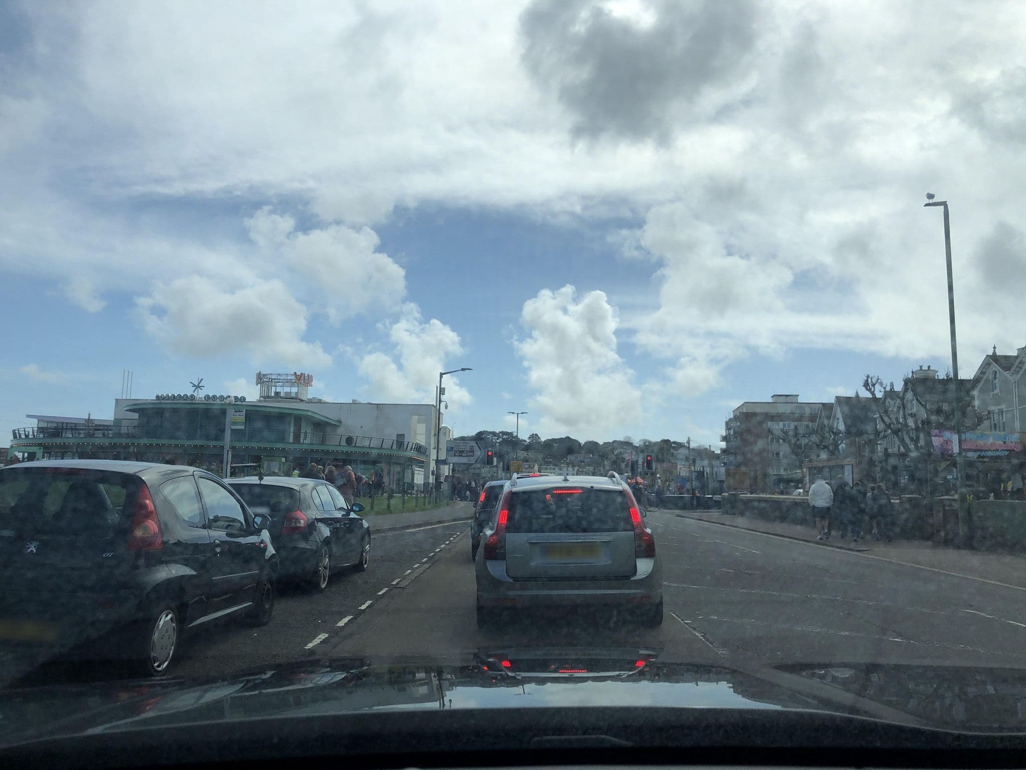 Street view near Sealawn Hotel, Paignton