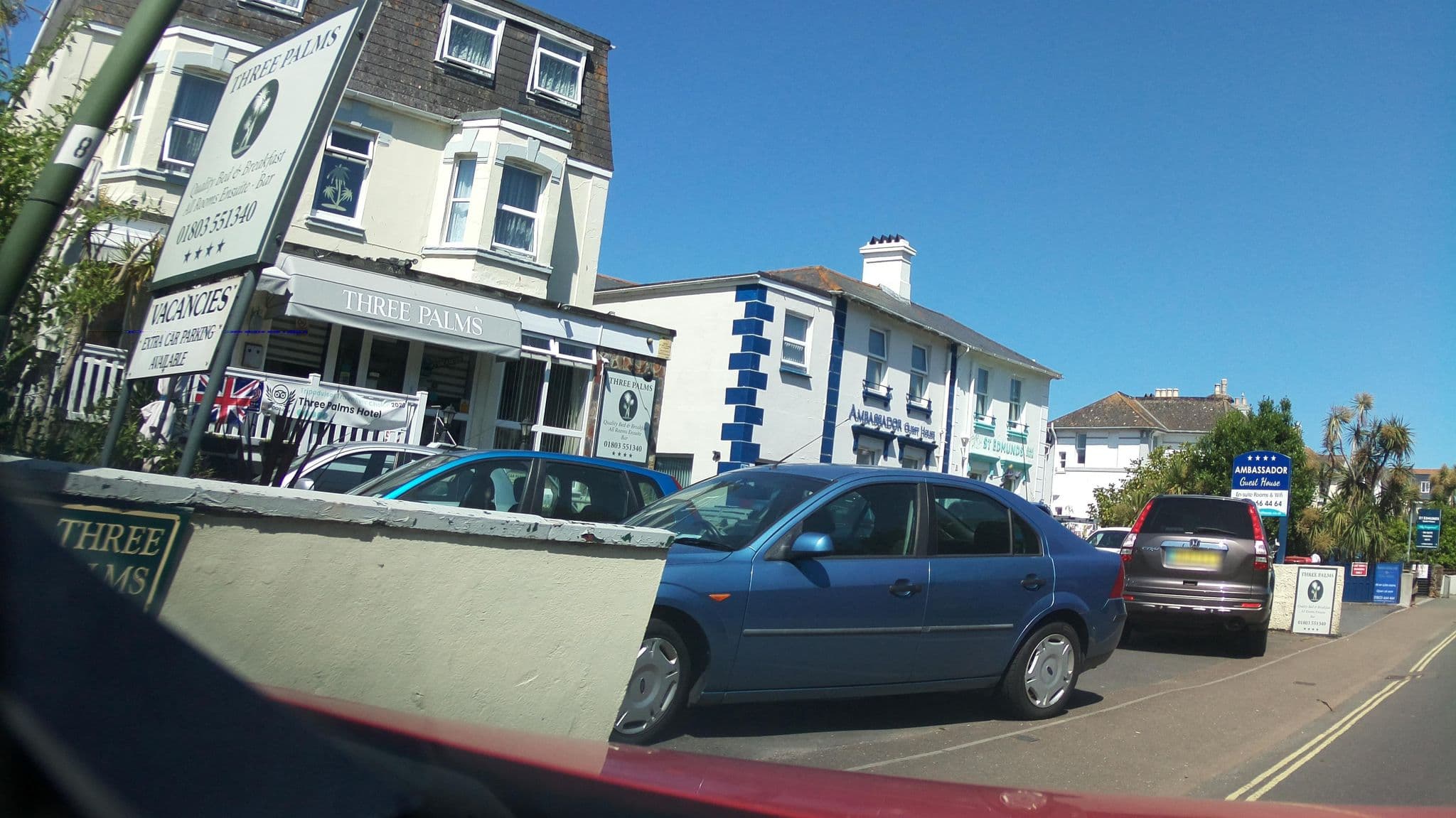 Street view near The Ambassador, Paignton