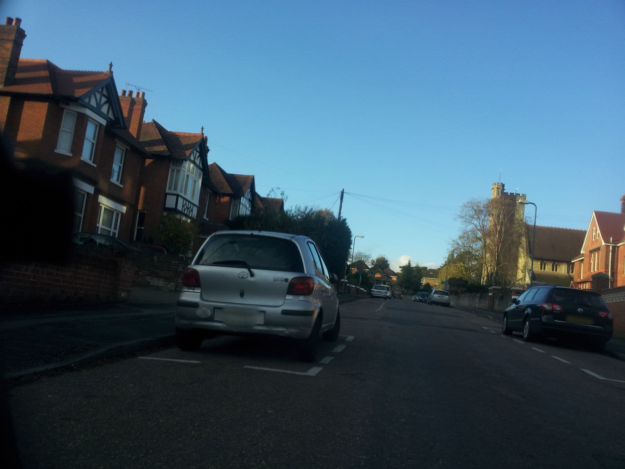 Street view near Grange Park Hotel, Maidstone — © paulbiv (CC BY-SA · Mapillary)