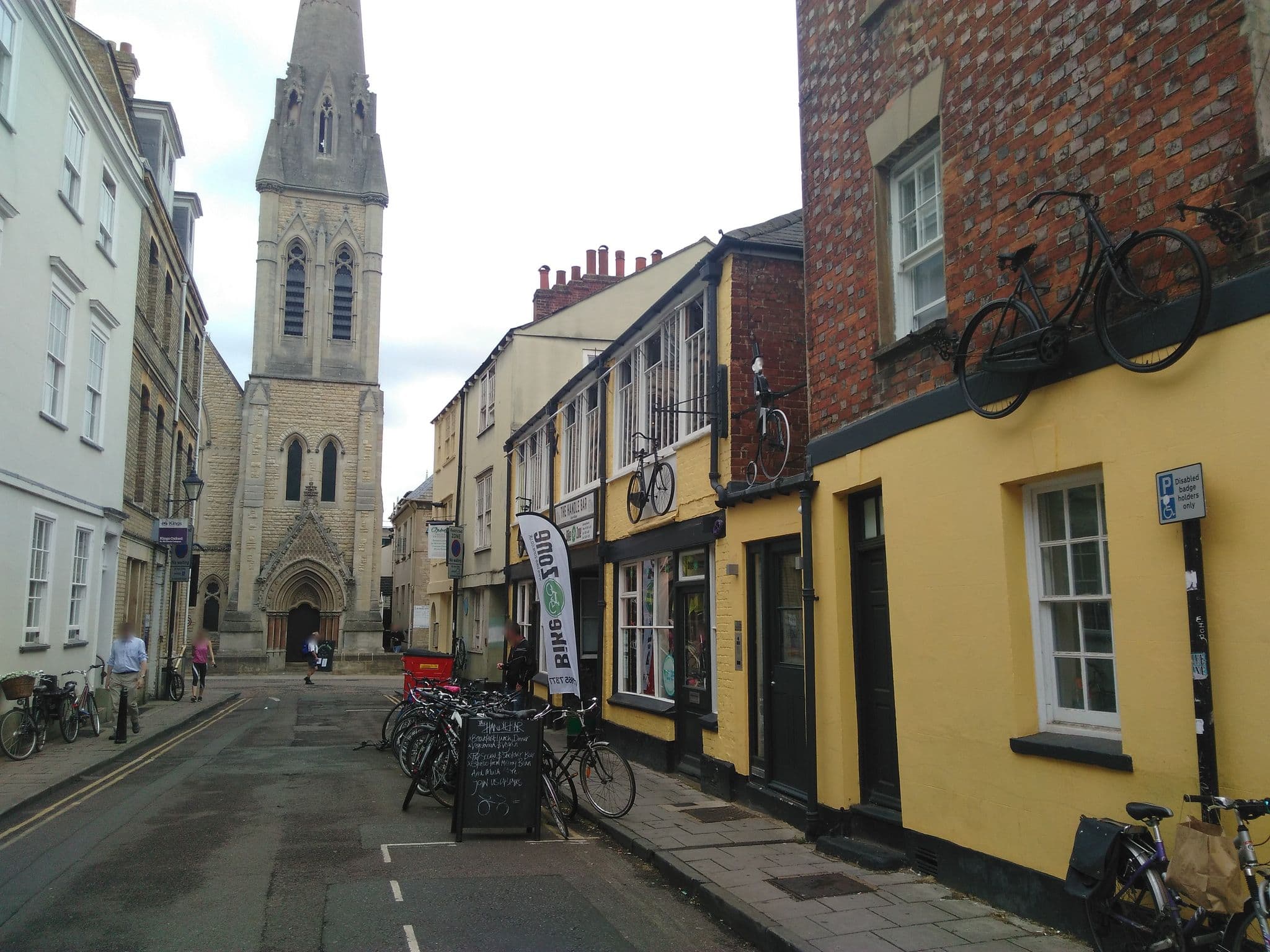 Street view near St Michael's Guest House, Oxford — © panieravide (CC BY-SA · Mapillary)