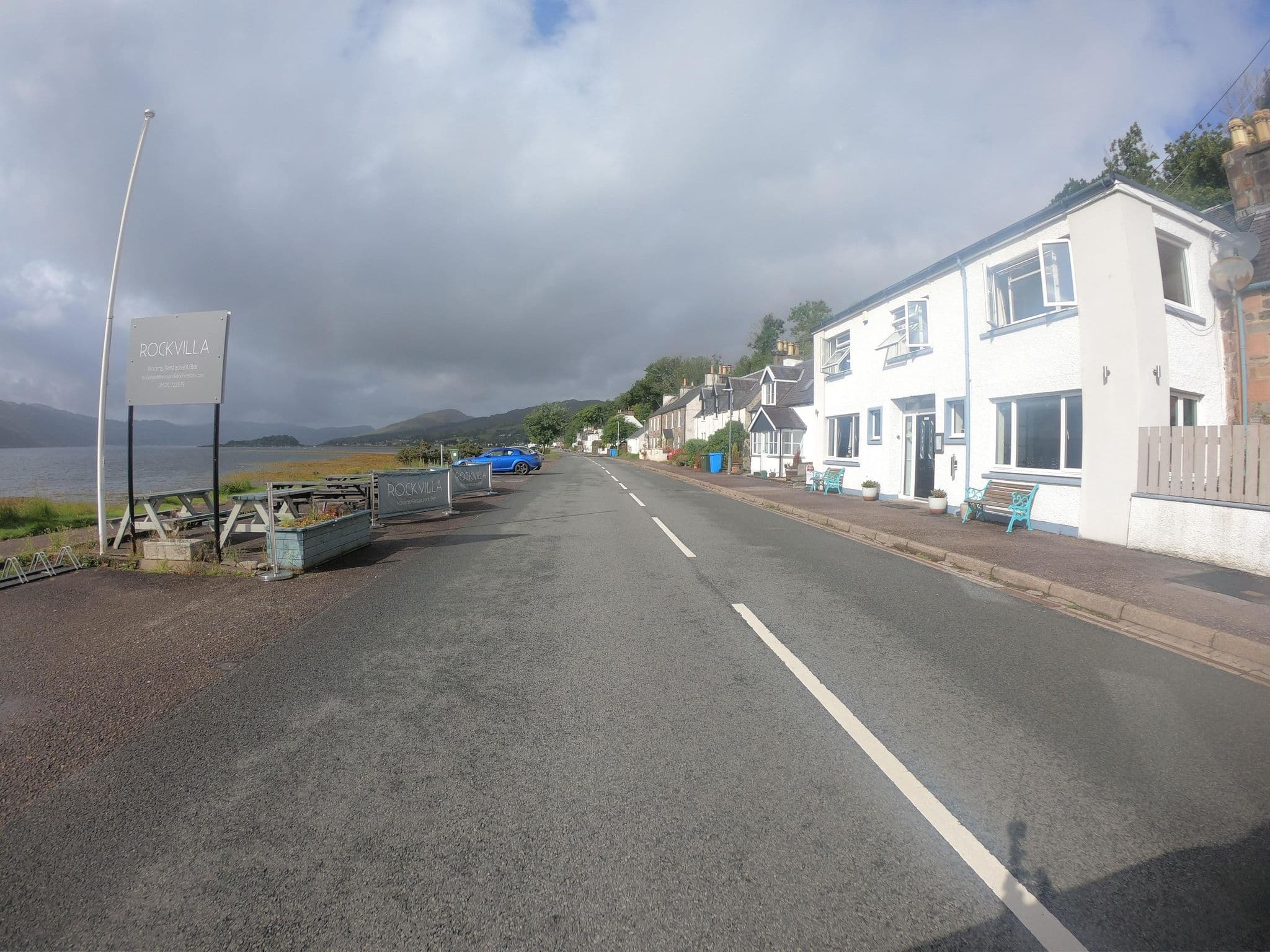 Street view near Rockvilla Hotel, Ullapool