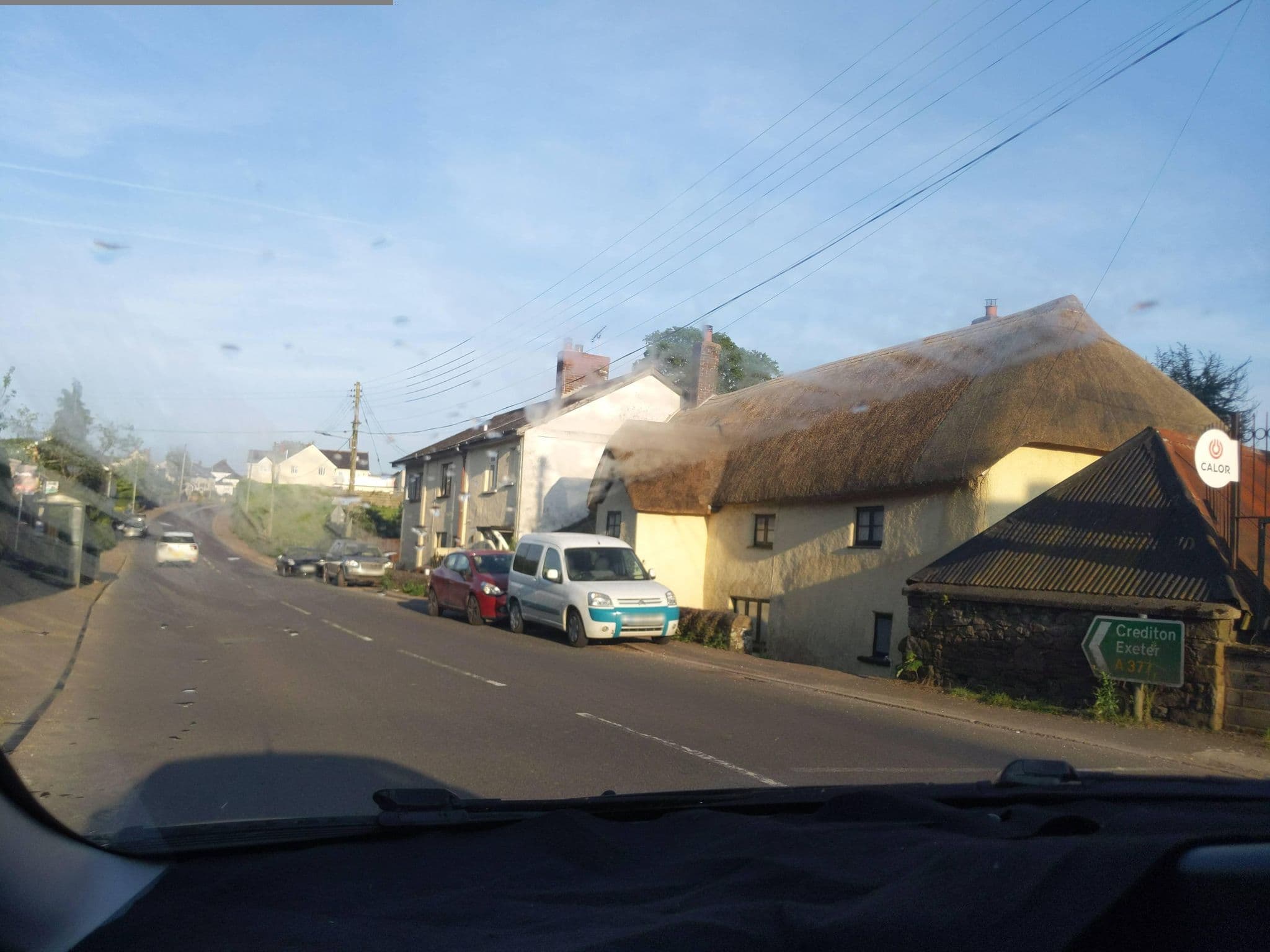 Street view near Cross Park, Copplestone — © WaggyDog (CC BY-SA · Mapillary)