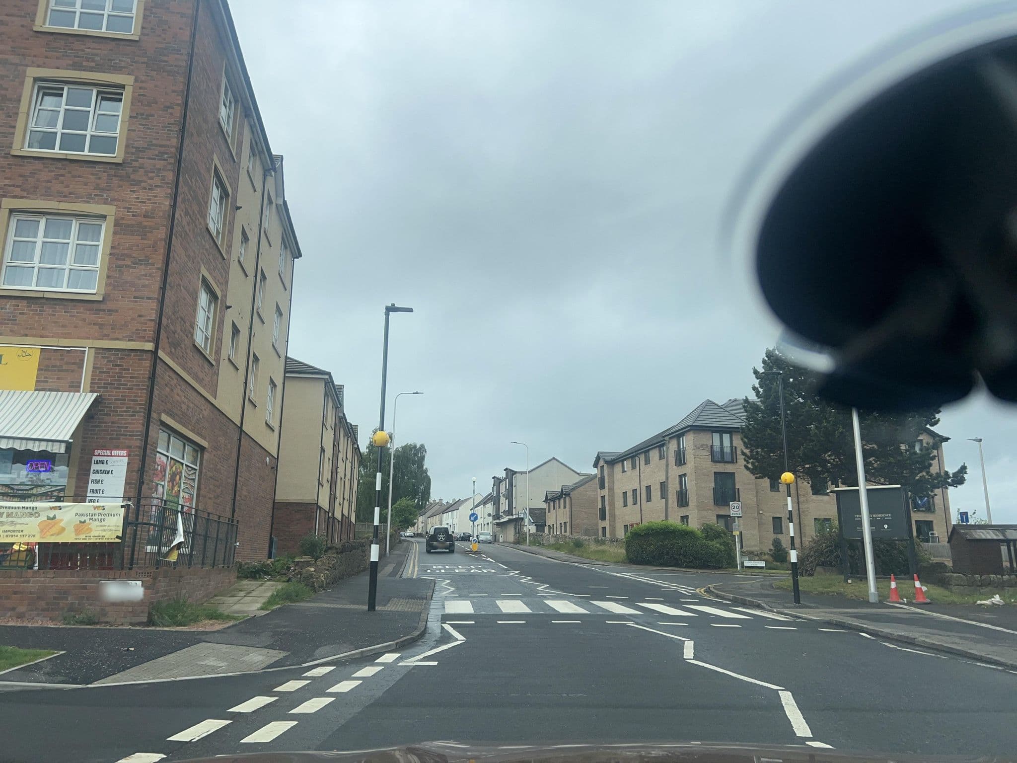 Street view near Abbey Lodge, Danderhall — © lucagm (CC BY-SA · Mapillary)