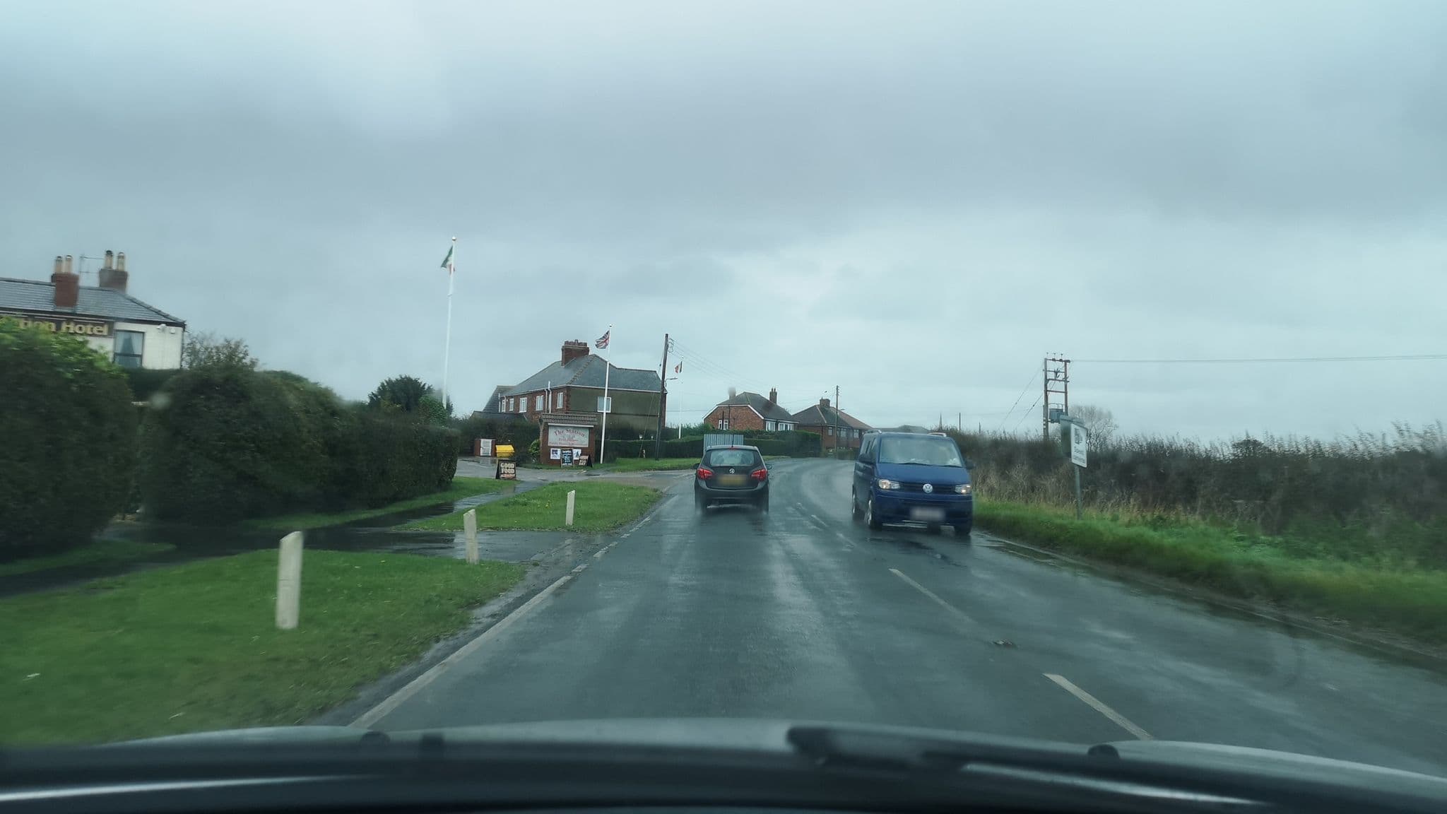 Street view near Station Hotel, Patrington — © cuttlebug (CC BY-SA · Mapillary)