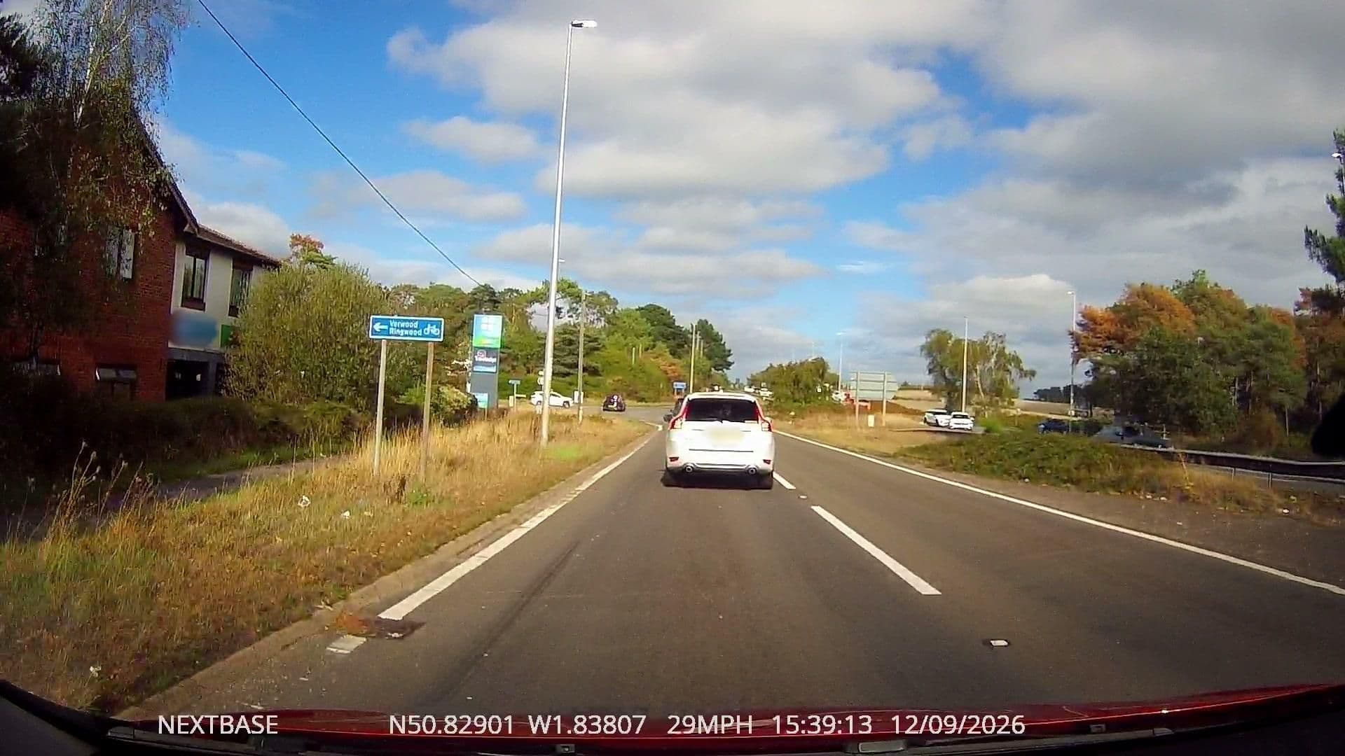 Street view near Travelodge, St Leonards — © OrangeHurst97 (CC BY-SA · Mapillary)