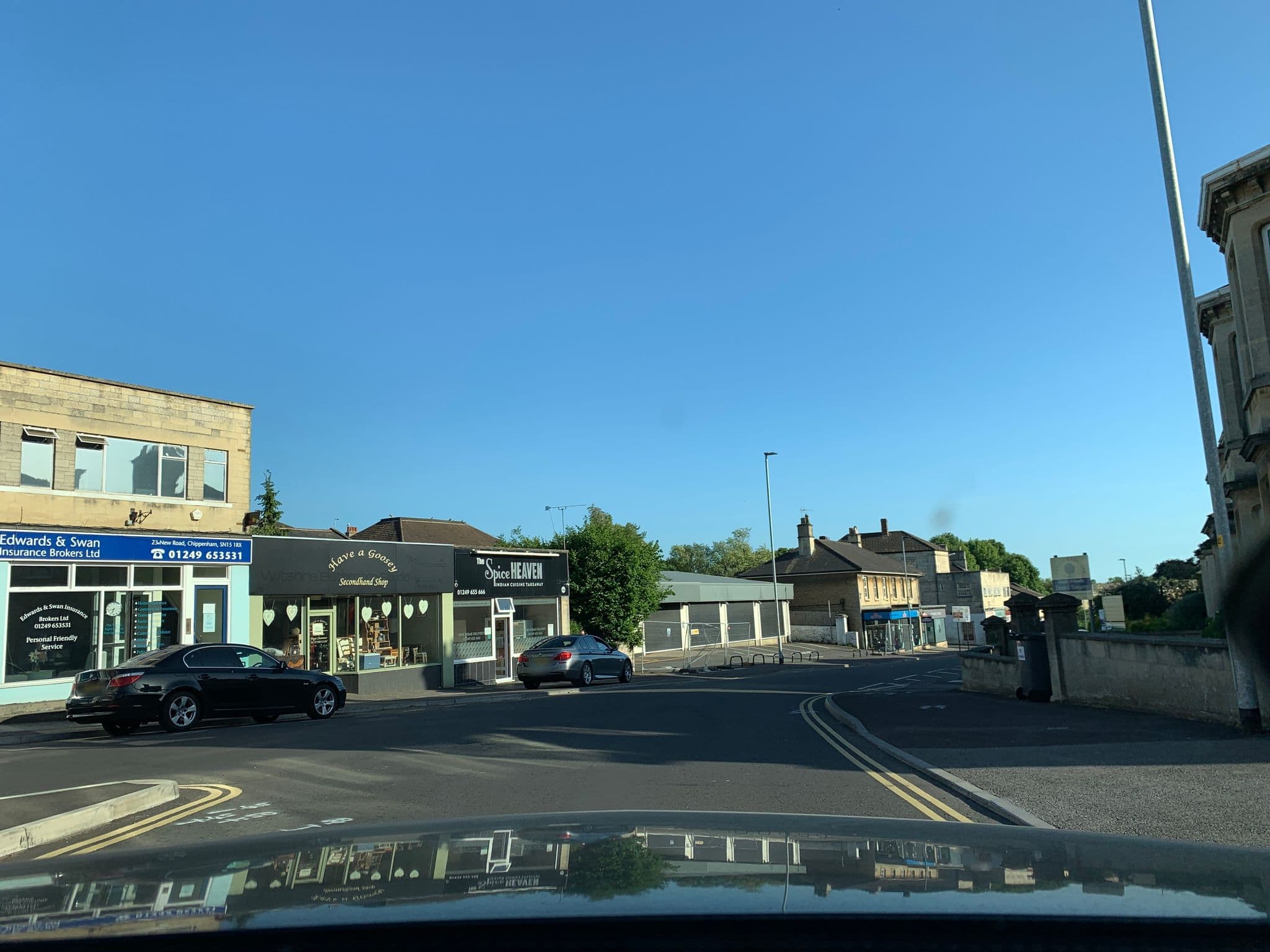 Street view near New Road Guest House, Chippenham — © wasd42 (CC BY-SA · Mapillary)