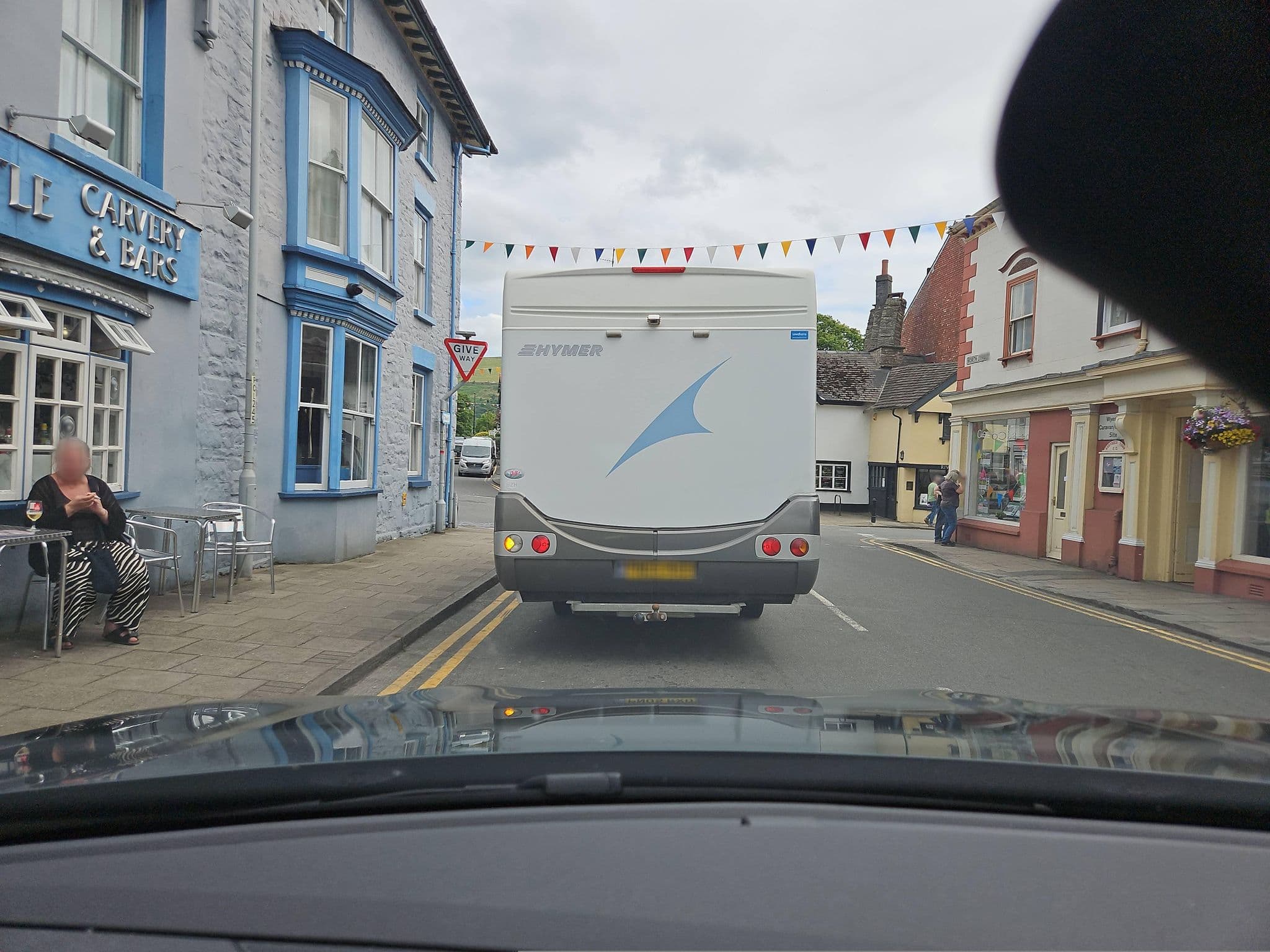 Street view near Ty Morgans, Rhayader — © toho (CC BY-SA · Mapillary)