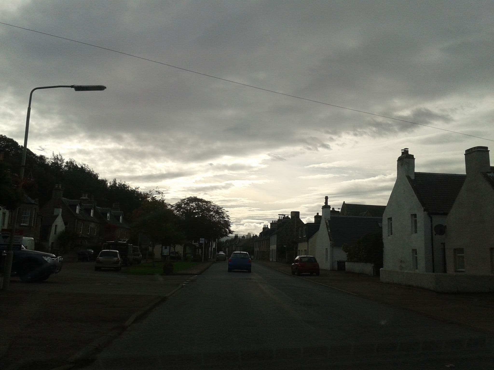 Street view near The Gun Lodge, Ardersier — © rudolfmayer (CC BY-SA · Mapillary)