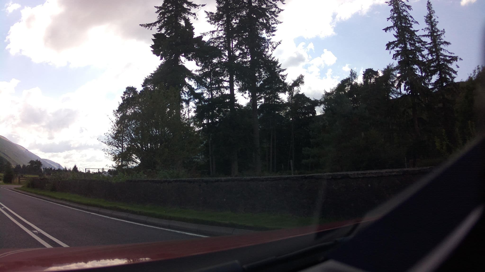 Street view near Great Glen Hostel, Caol