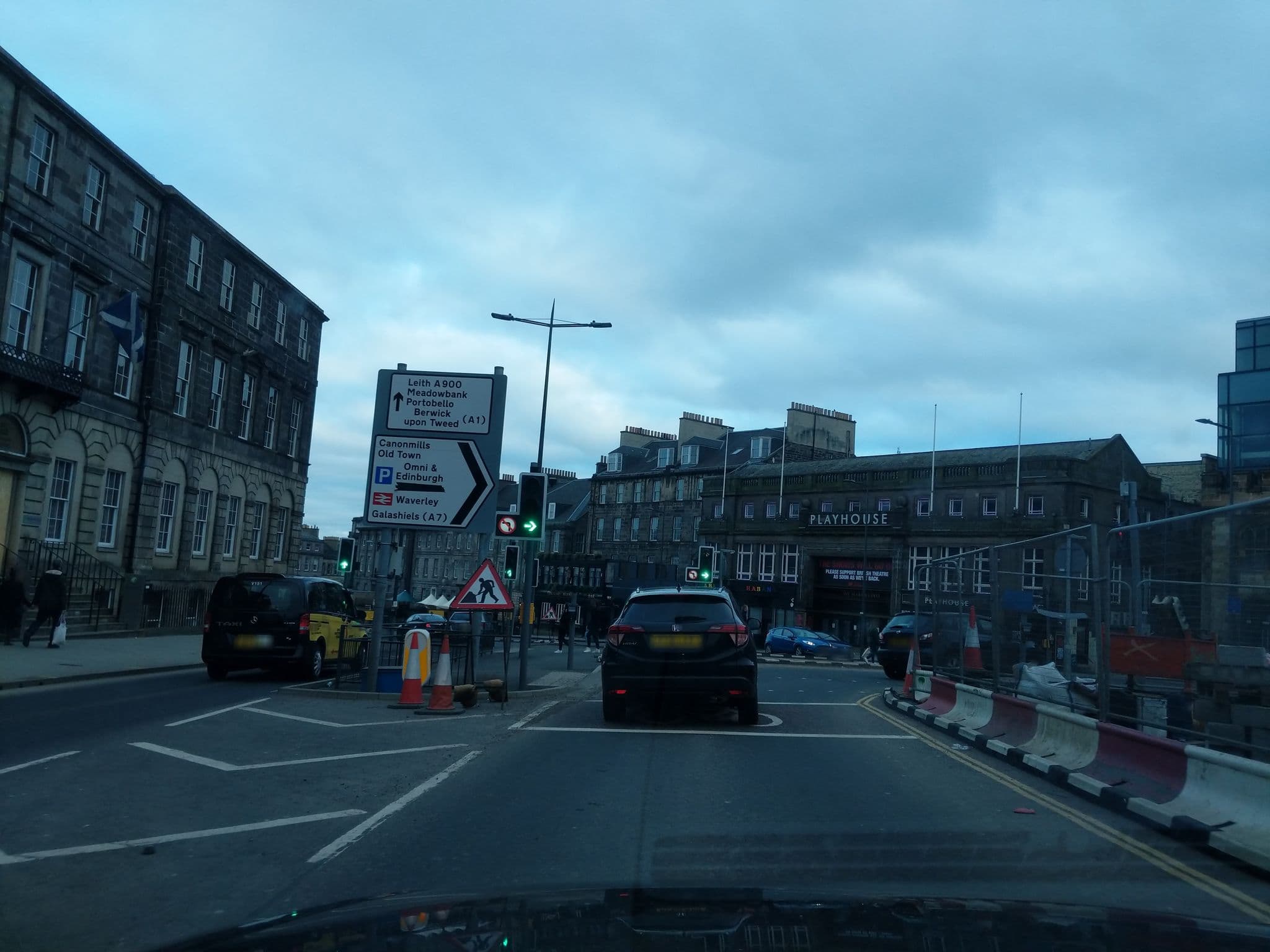 Street view near Holiday Inn Express Edinburgh City Centre, Edinburgh