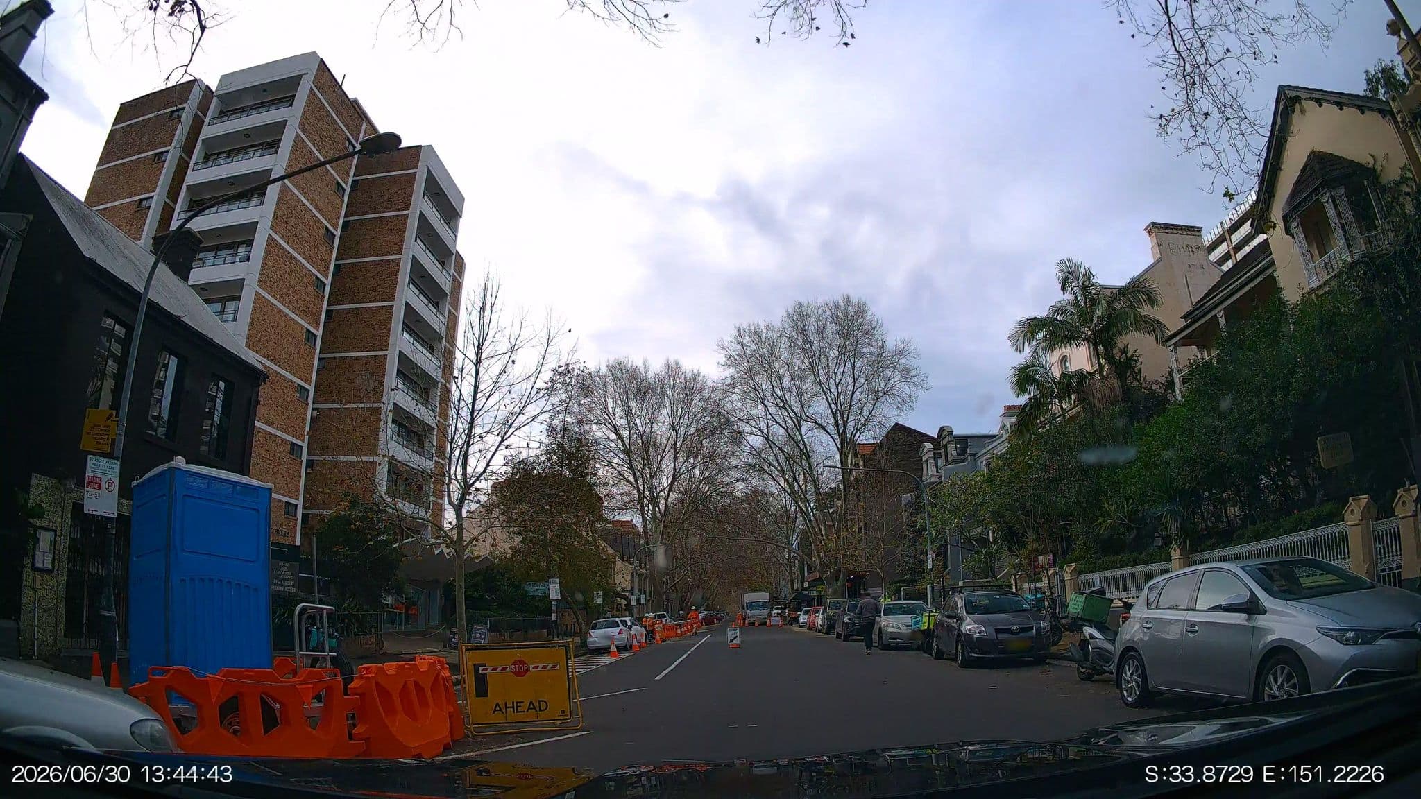 Street view near Original Backpacker, Woolloomooloo — © aHS (CC BY-SA · Mapillary)
