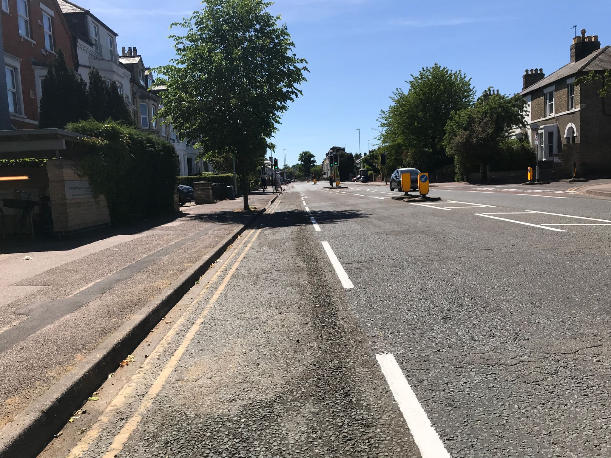 Street view near The Hamiltons, Cambridge — © cyclestreets (CC BY-SA · Mapillary)