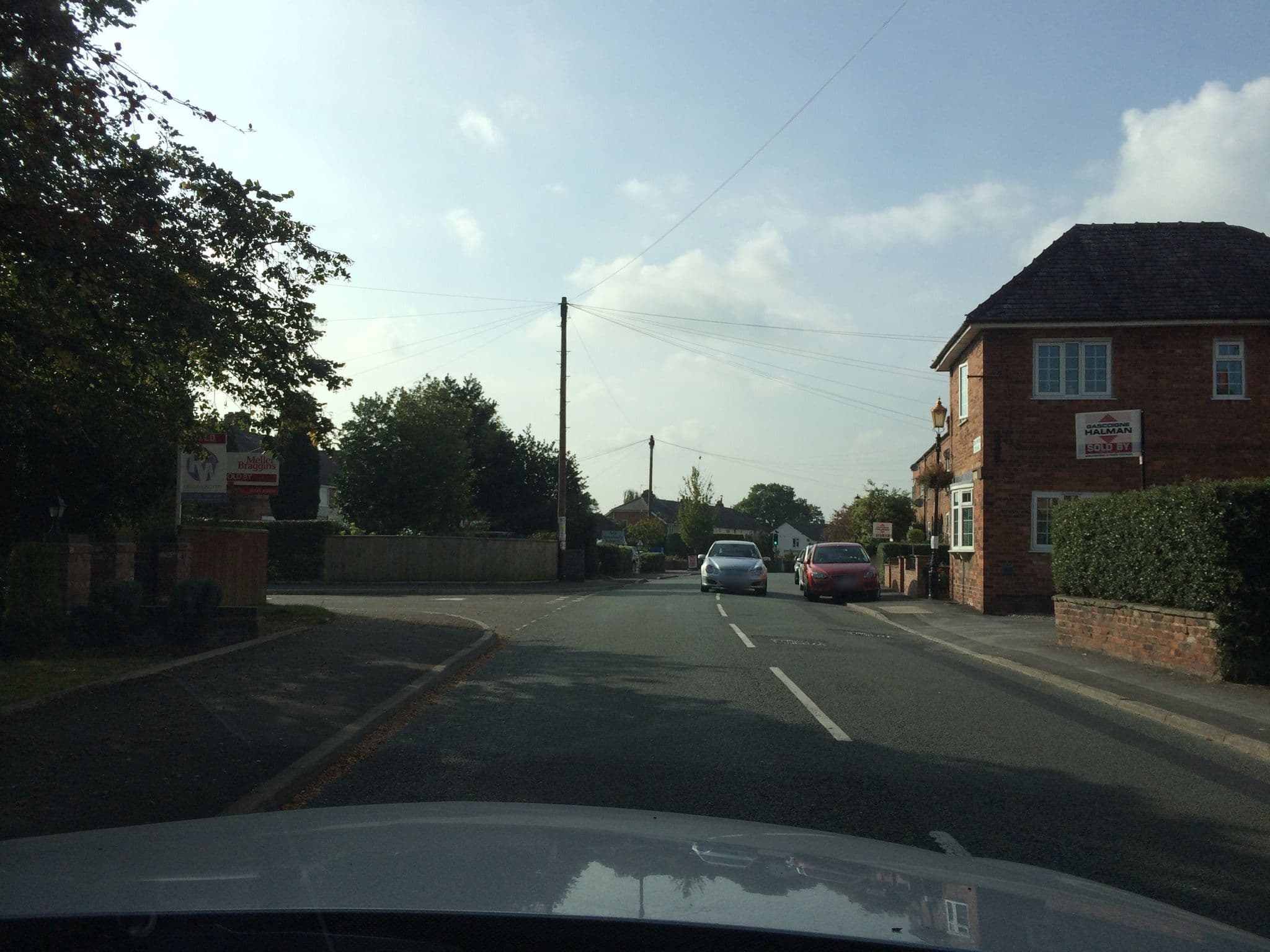 Street view near Hinton Guest House, Mobberley — © julianlb (CC BY-SA · Mapillary)