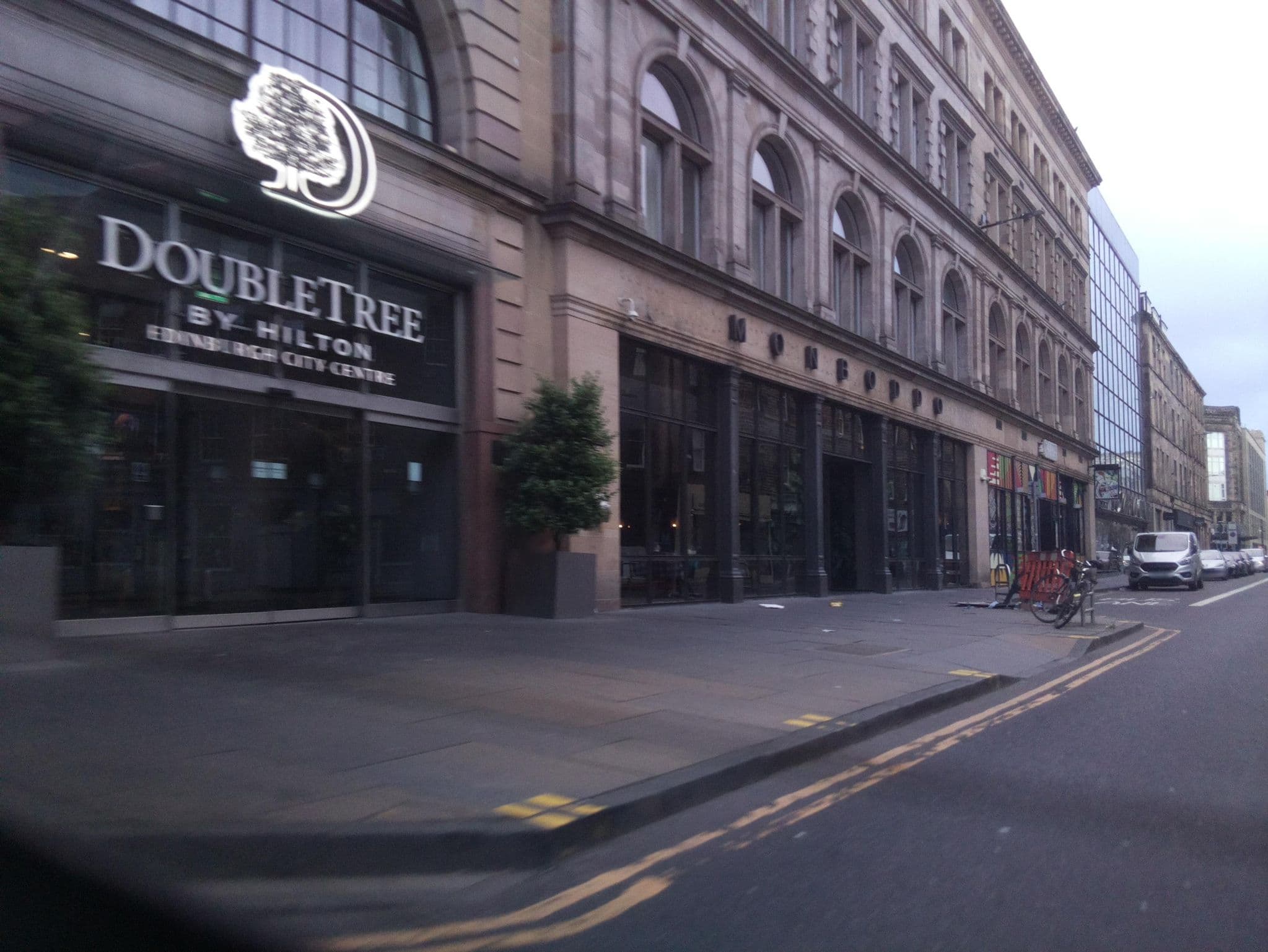 Street view near DoubleTree by Hilton Hotel Edinburgh City Centre, Edinburgh