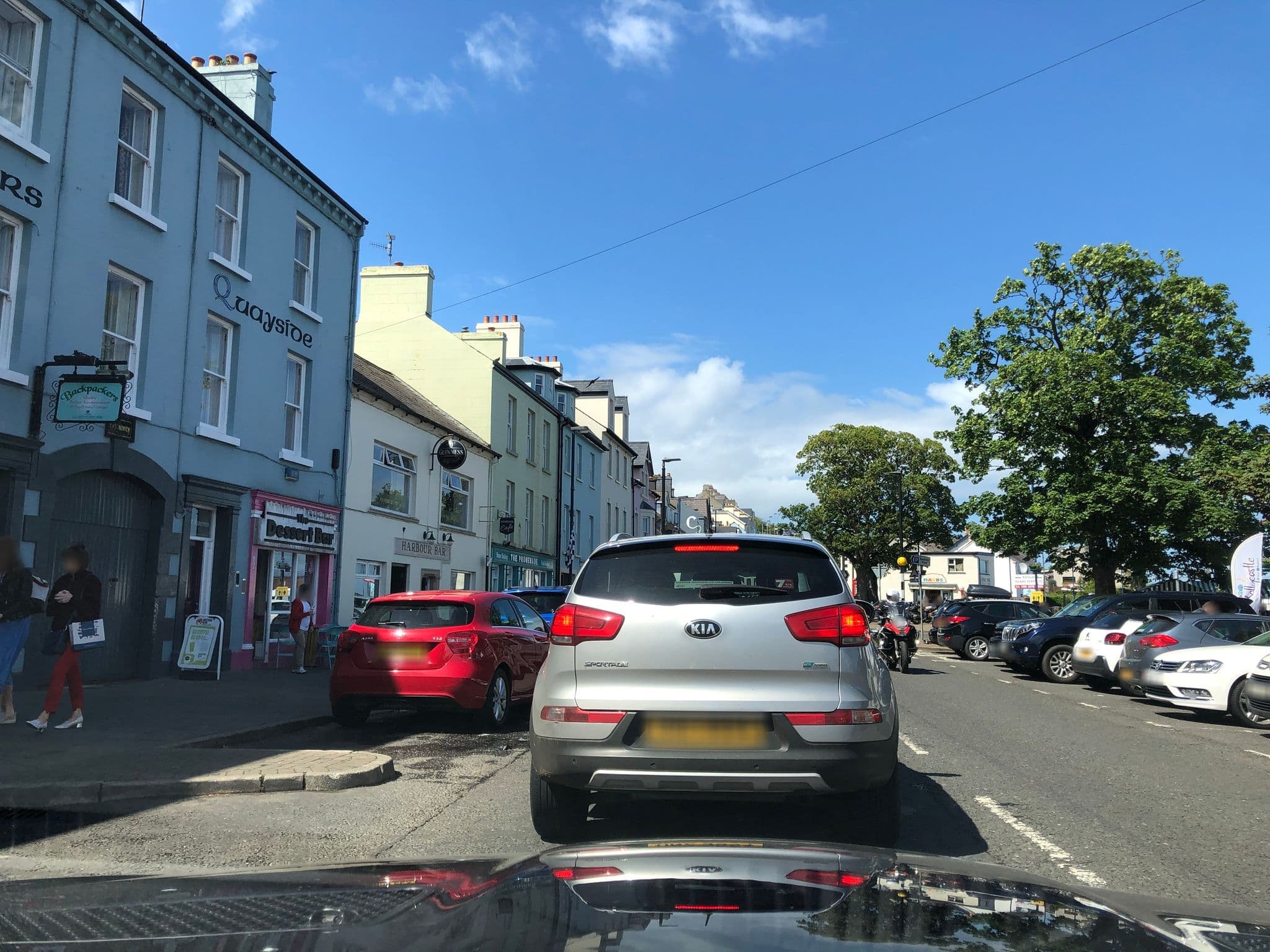 Street view near Ballycastle Backpackers, Ballycastle — © laye (CC BY-SA · Mapillary)