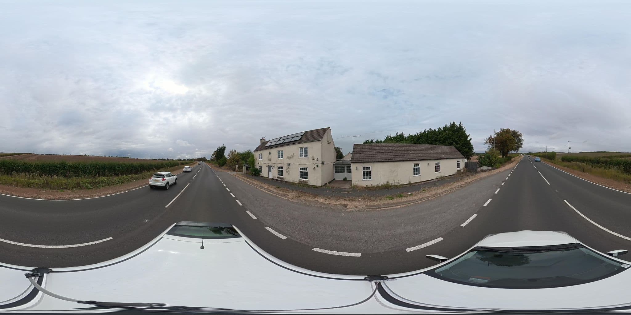 Street view near The Blackbirds Guest House and Restaurant, Sudbrooke — © osmplus_org (CC BY-SA · Mapillary)