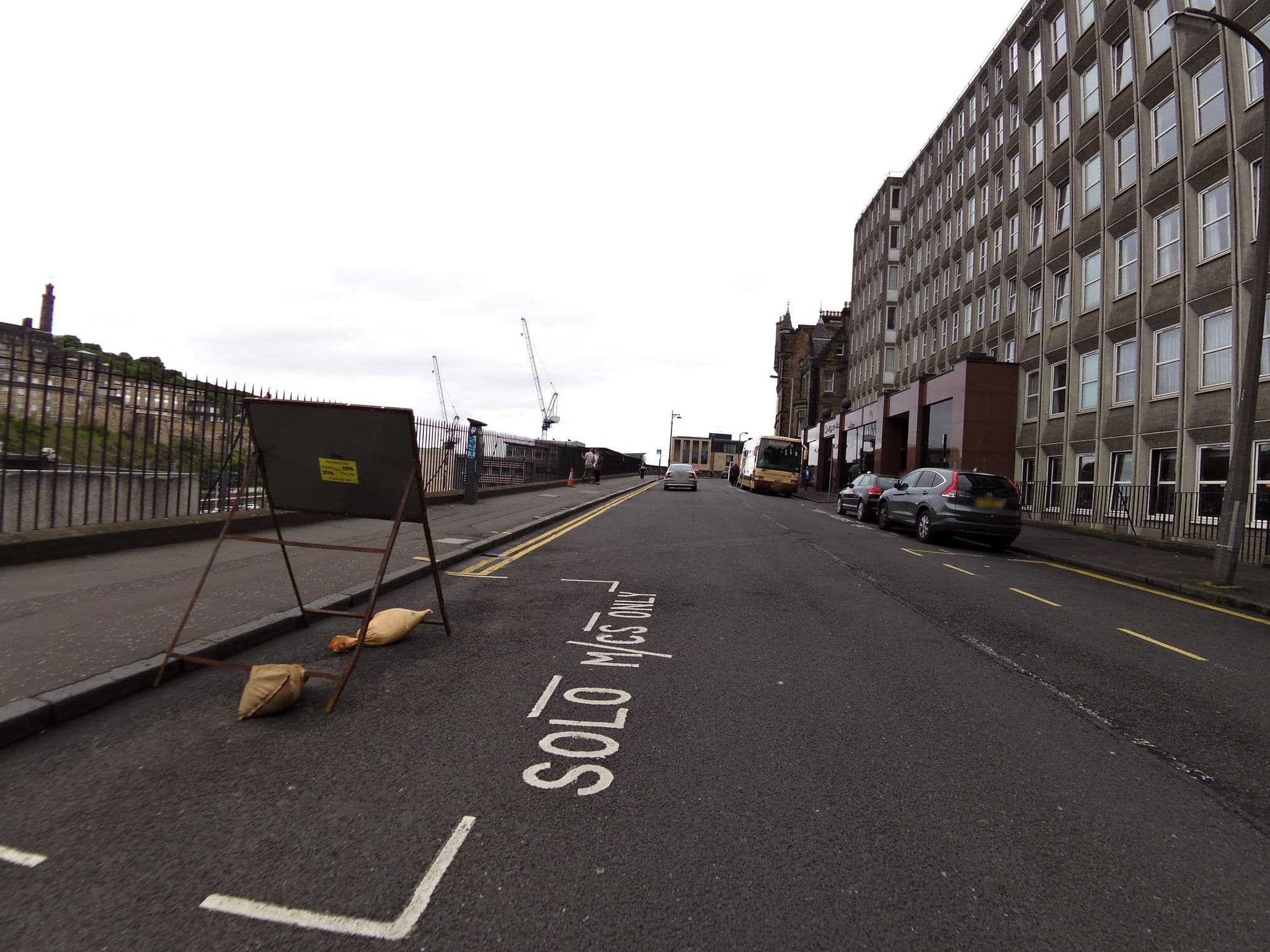 Street view near Leonardo Royal Hotel Edinburgh, Edinburgh