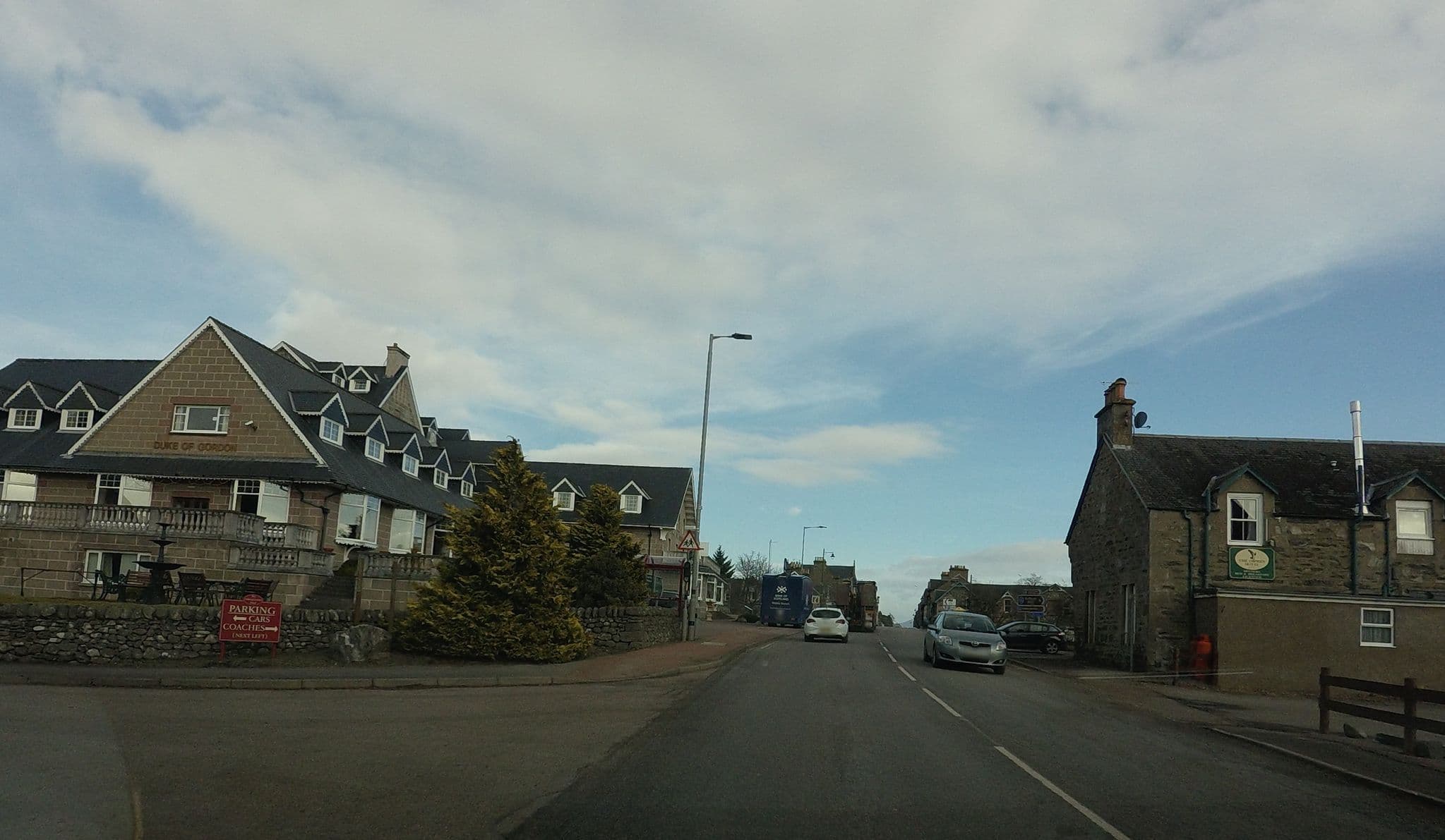 Street view near Osprey Hotel, Kingussie — © hobgoblin (CC BY-SA · Mapillary)
