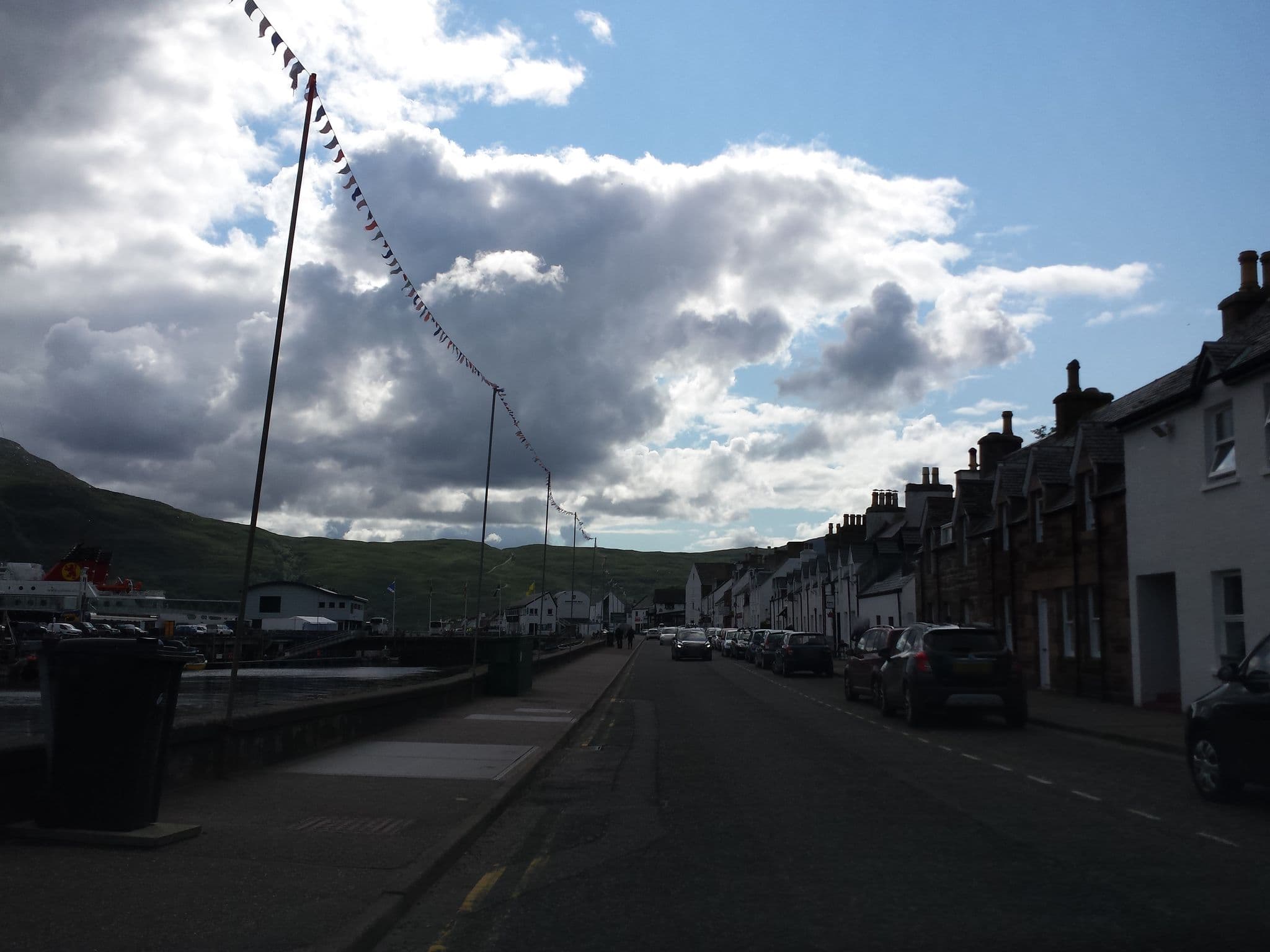 Street view near Ullapool Youth Hostel, Ullapool