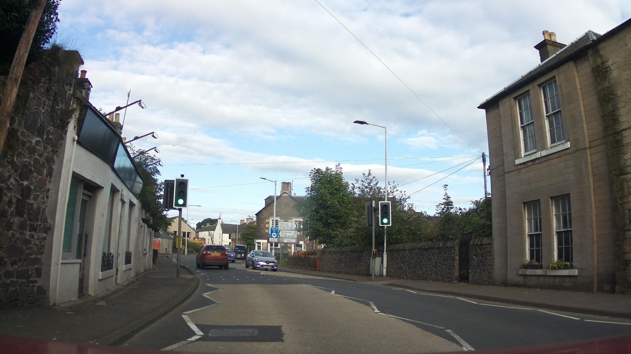 Street view near The Royal, Auchtermuchty — © southglos (CC BY-SA · Mapillary)