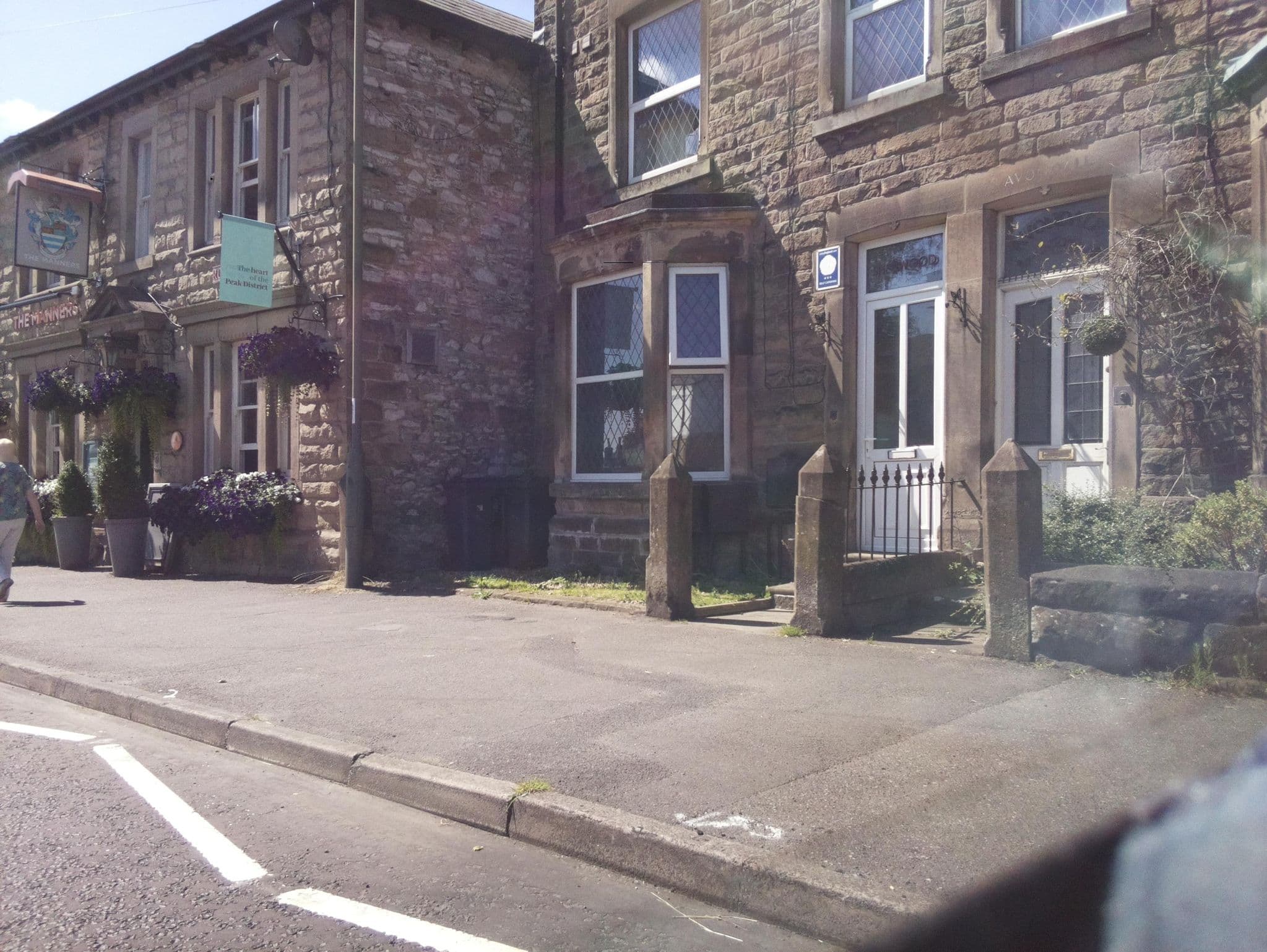 Street view near The Manners, Bakewell — © southglos (CC BY-SA · Mapillary)