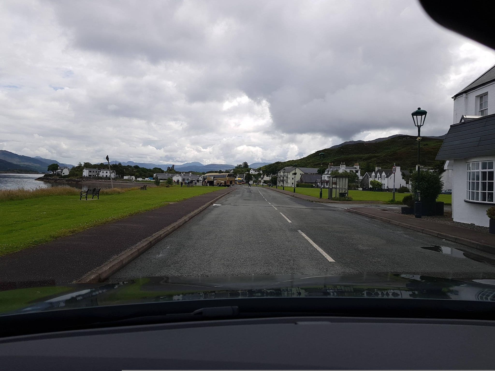 Street view near Kings Arms Hotel, Portree