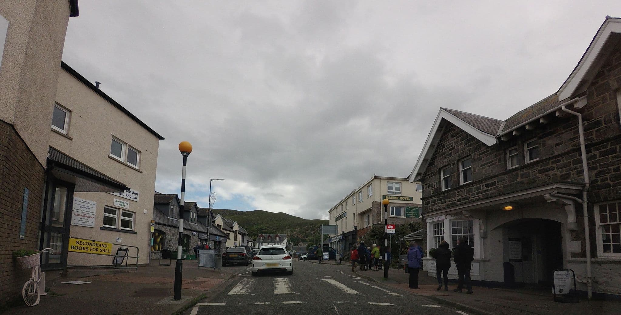 Street view near Marine Hotel, Caol