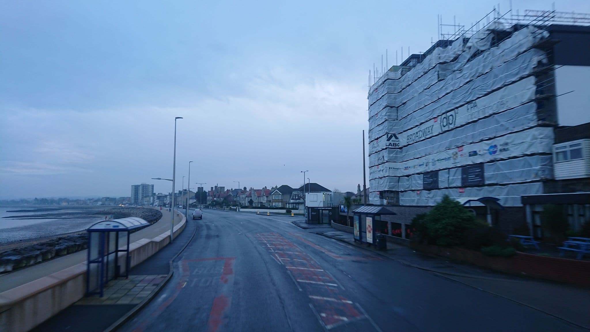 Street view near Strathmore Hotel, Morecambe — © skifans (CC BY-SA · Mapillary)