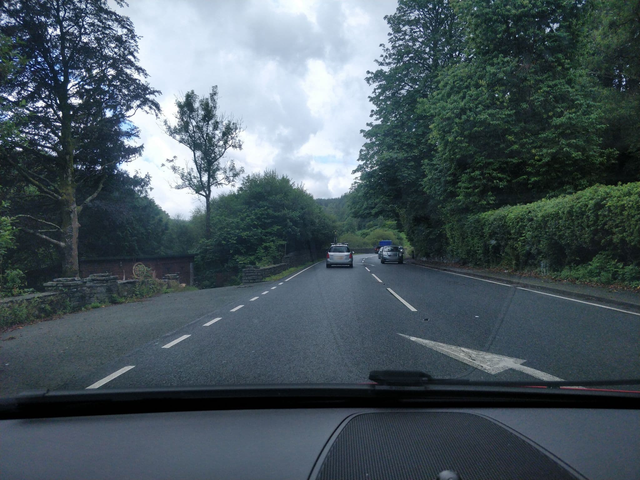 Street view near Lledr House Hostel, Betws-y-Coed — © davidsong (CC BY-SA · Mapillary)