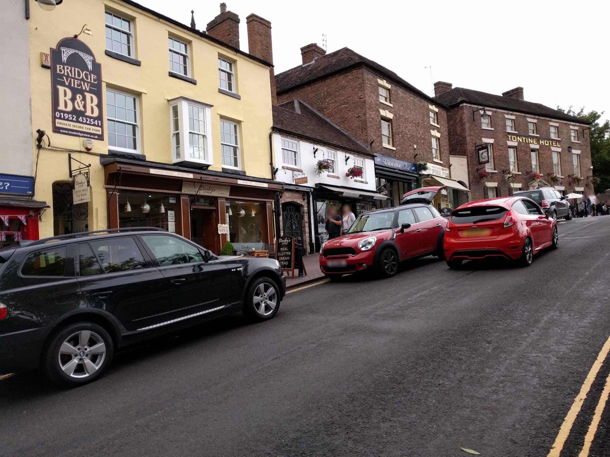Street view near Bridge View, Ironbridge — © ebel (CC BY-SA · Mapillary)