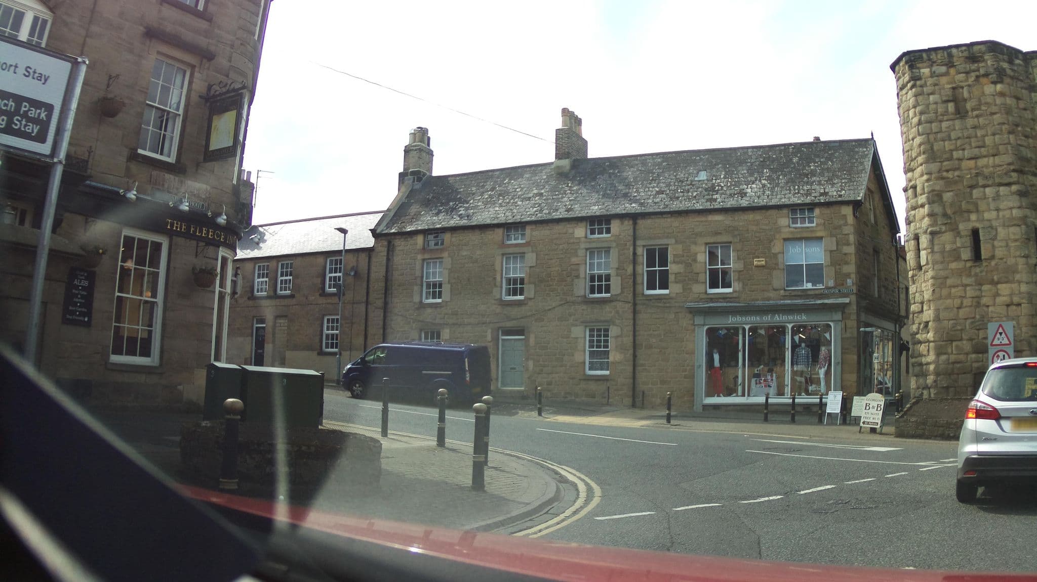 Street view near Georgian Guest House, Alnwick — © southglos (CC BY-SA · Mapillary)