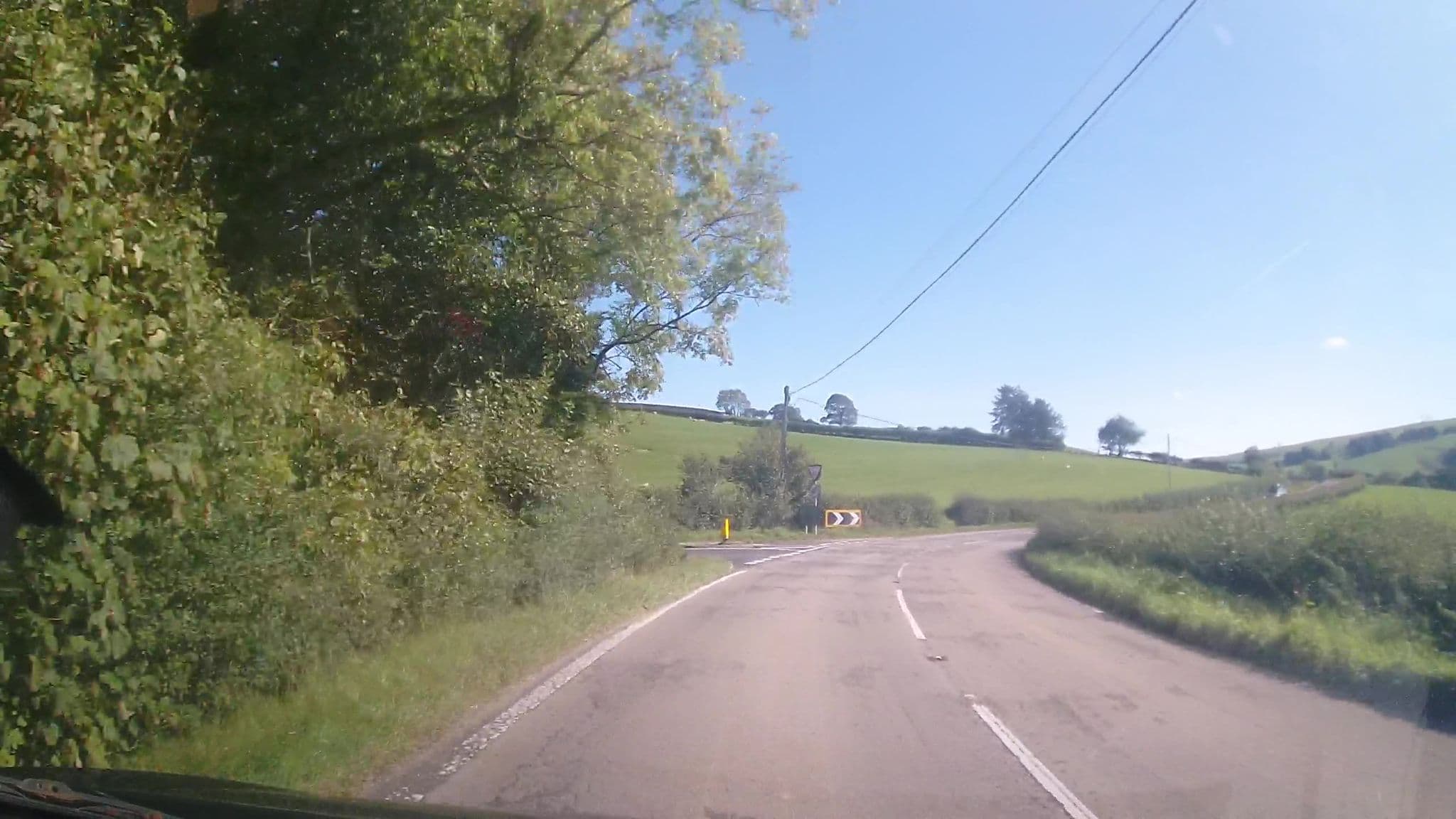 Street view near The Old Vicarage Dolfor, Newtown — © trigpoint (CC BY-SA · Mapillary)