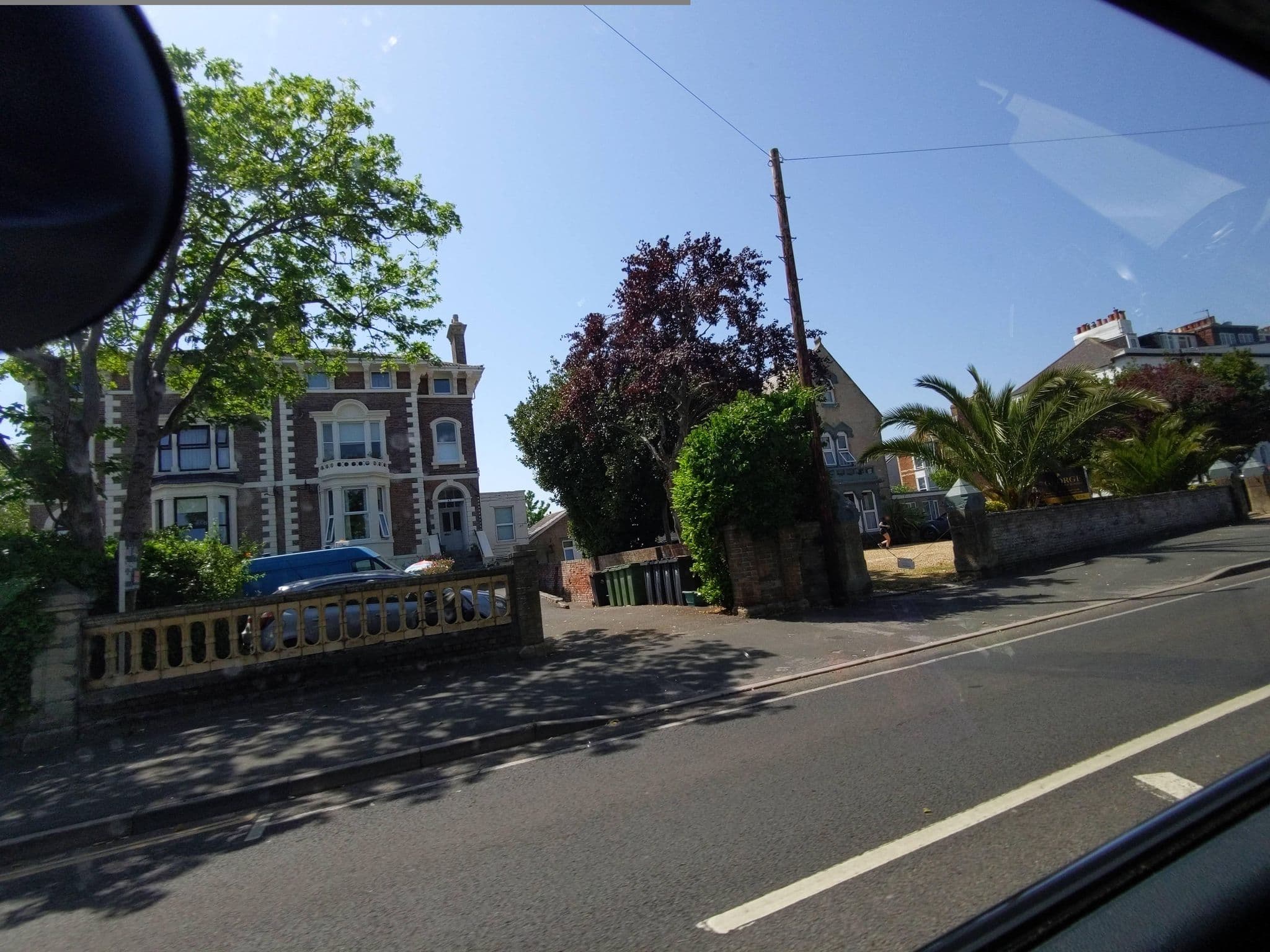 Street view near The George Hotel, Weymouth