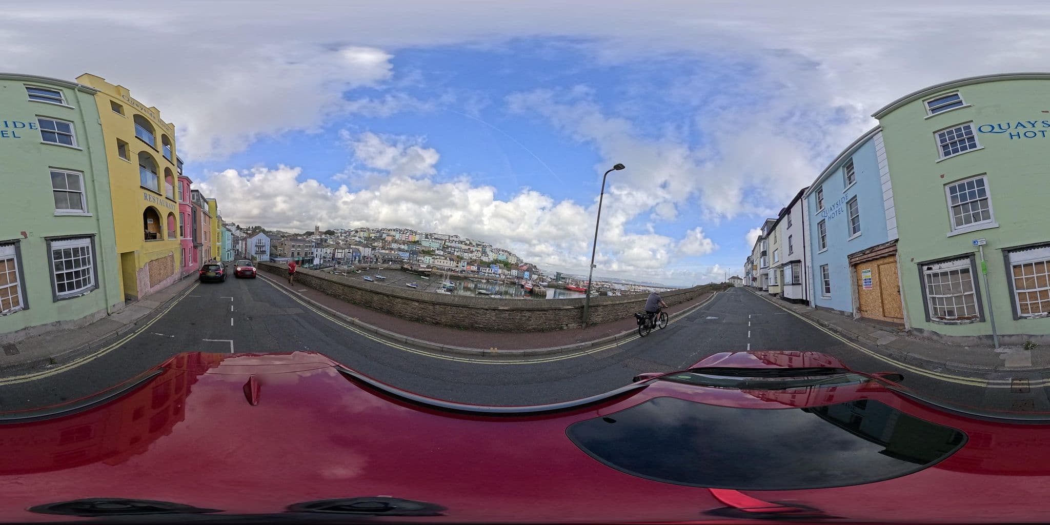 Street view near Quayside Hotel, Brixham — © southglos (CC BY-SA · Mapillary)