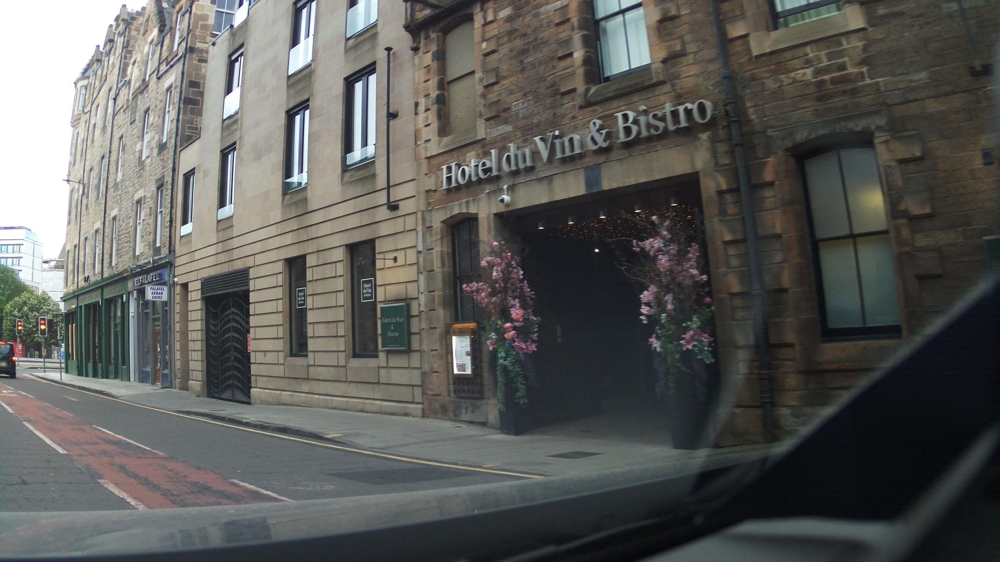 Street view near Hotel du Vin, Edinburgh