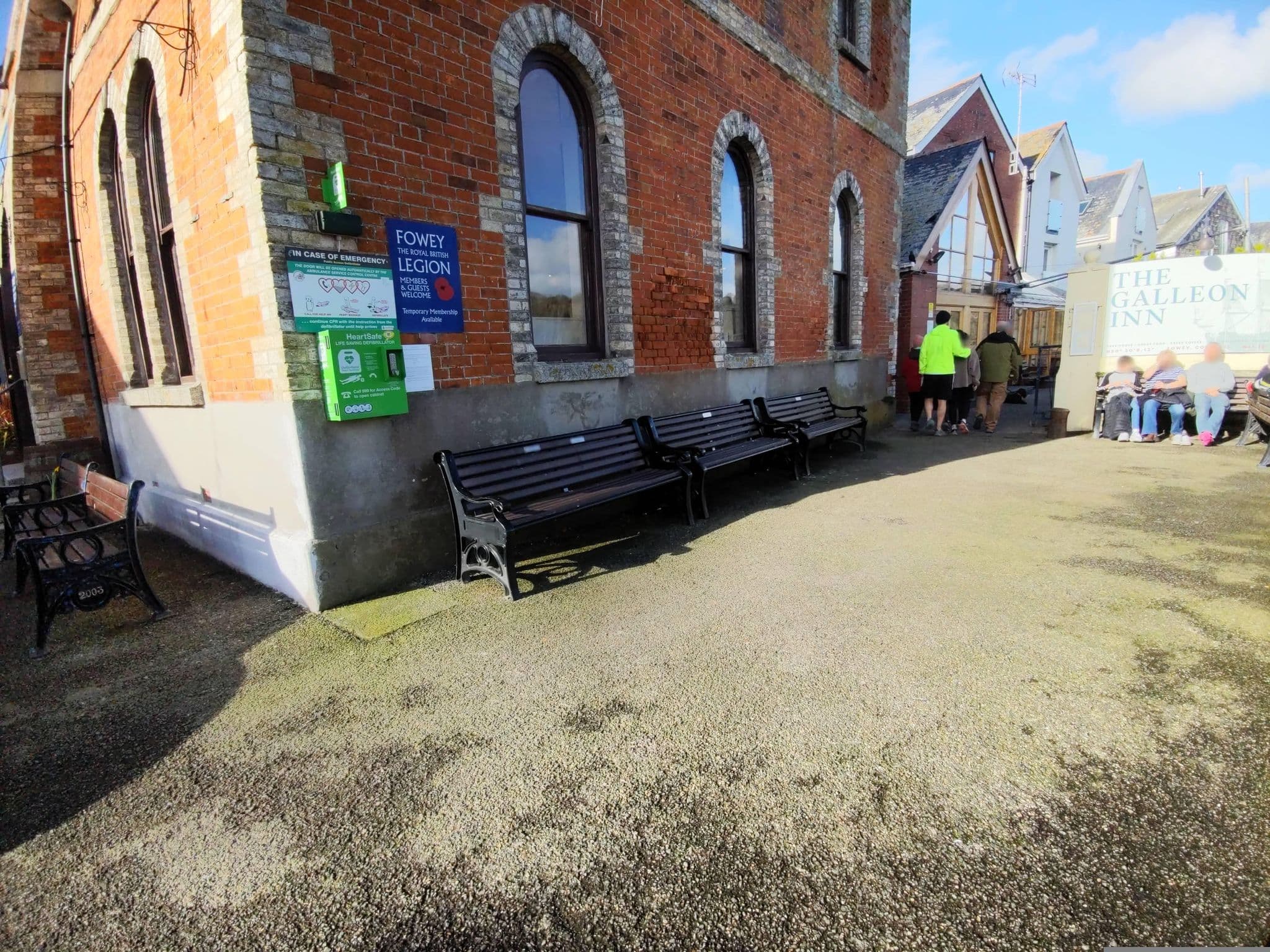 Street view near King of Prussia, Fowey — © WaggyDog (CC BY-SA · Mapillary)