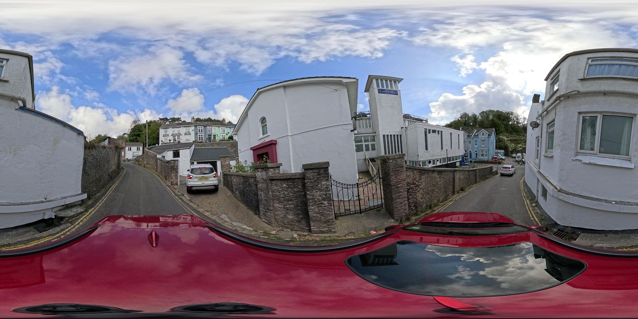 Street view near The Melville Guest House, Brixham — © southglos (CC BY-SA · Mapillary)