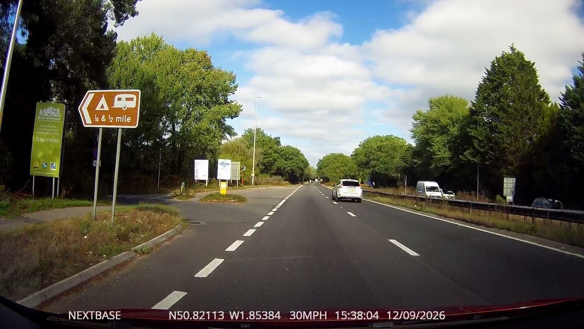Street view near Shamba Holidays, St Leonards — © OrangeHurst97 (CC BY-SA · Mapillary)