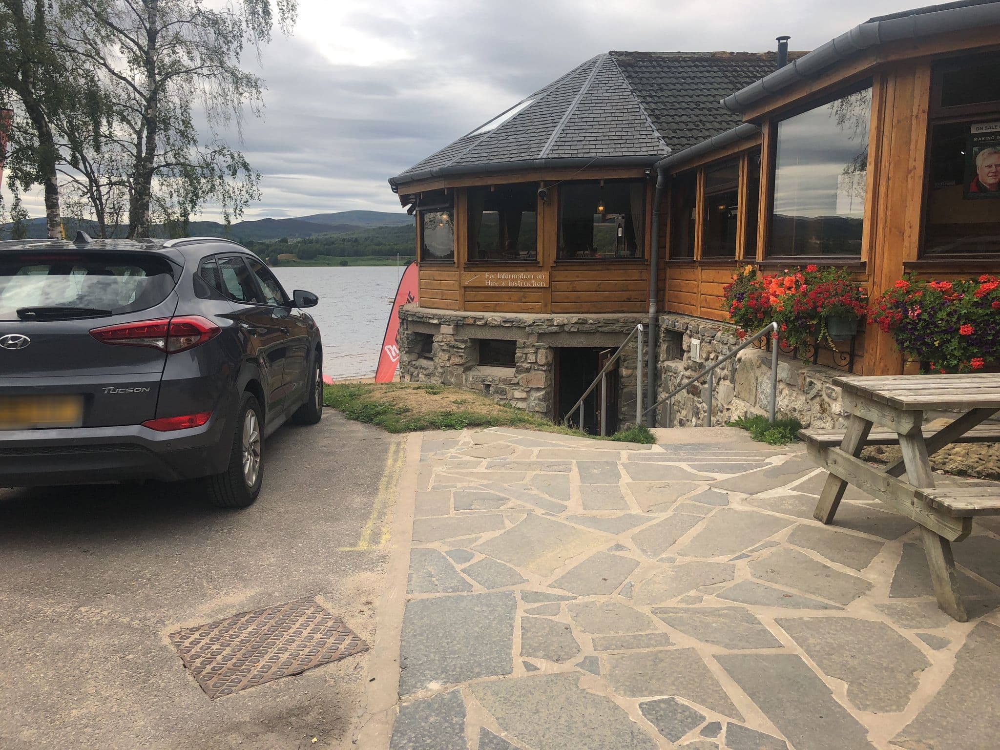 Street view near Loch Insh Watersports Bunkhouse, Kingussie — © drnoble (CC BY-SA · Mapillary)