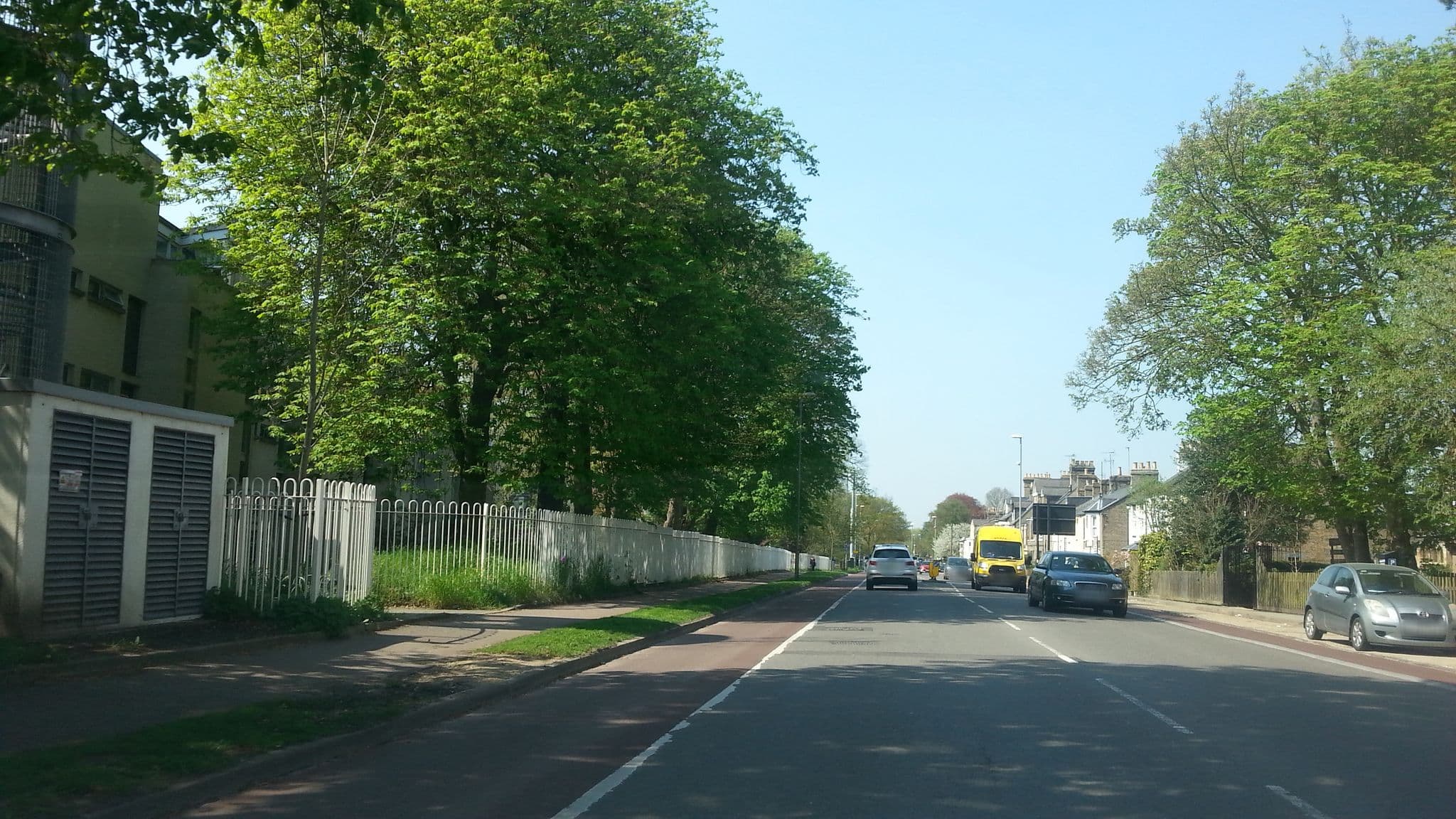 Street view near Benson House, Cambridge — © adam2 (CC BY-SA · Mapillary)