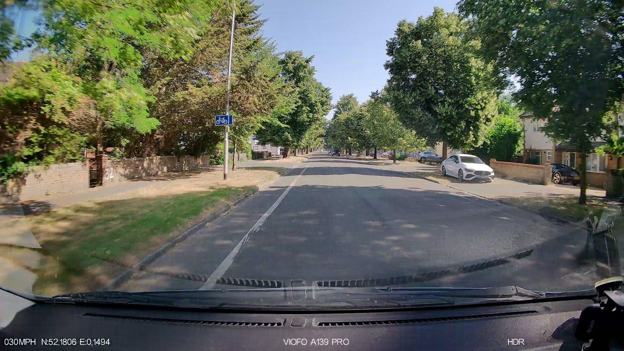 Street view near The Mowbray, Cambridge — © IpswichEdits (CC BY-SA · Mapillary)