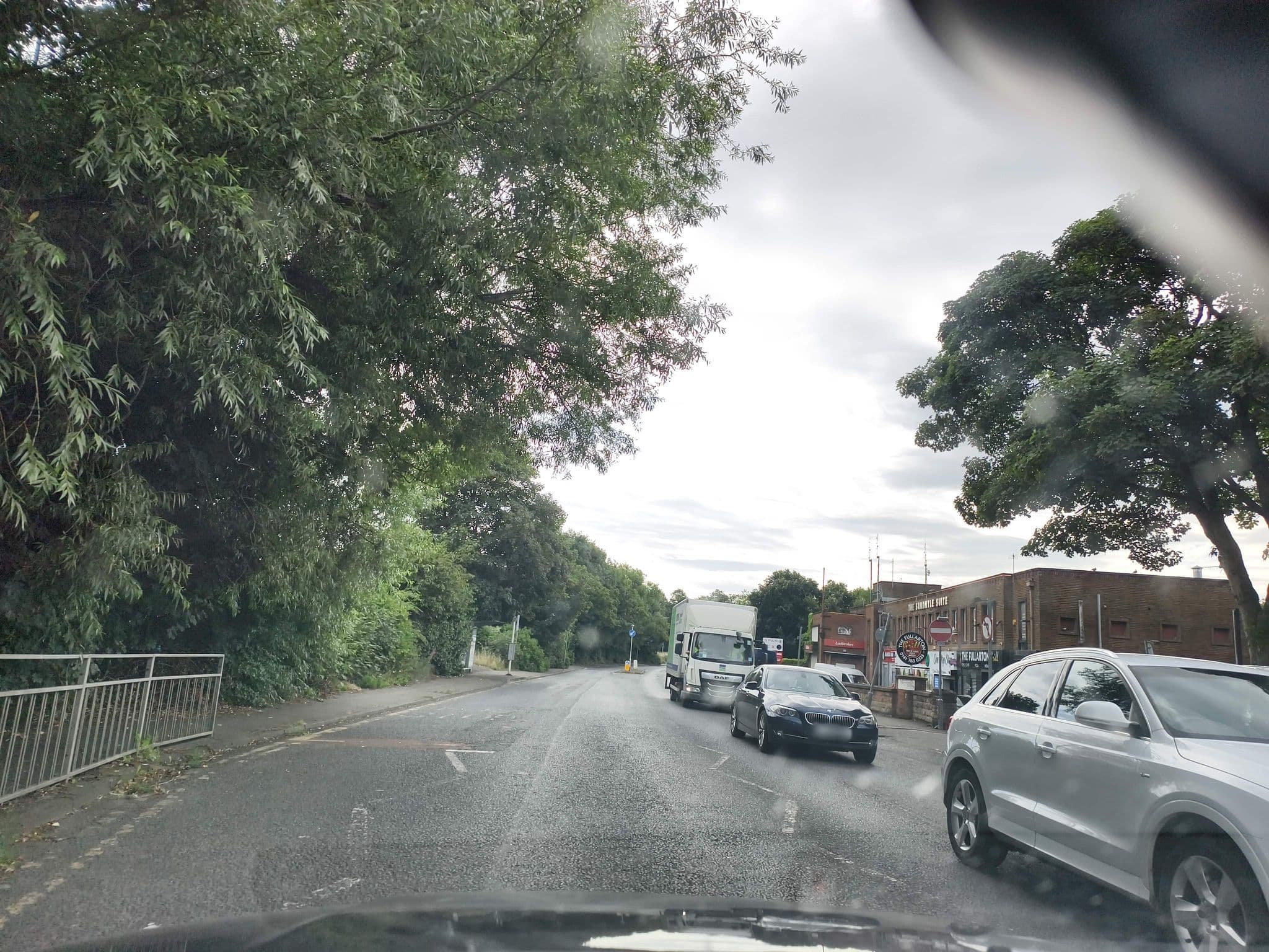 Street view near Fullarton Park Hotel, Rutherglen — © xdTAGCLAN (CC BY-SA · Mapillary)