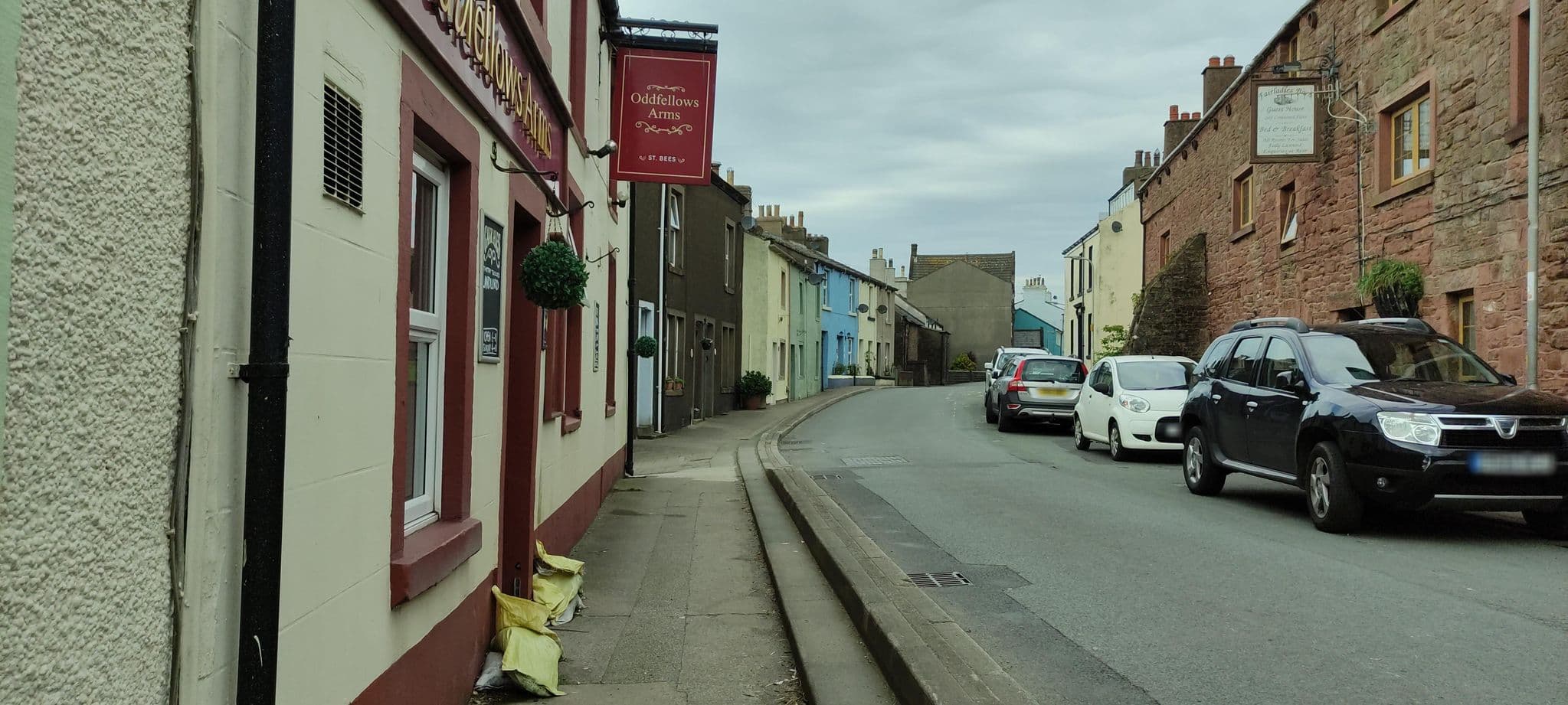 Street view near Fairladies Barn, Saint Bees — © jethro10 (CC BY-SA · Mapillary)
