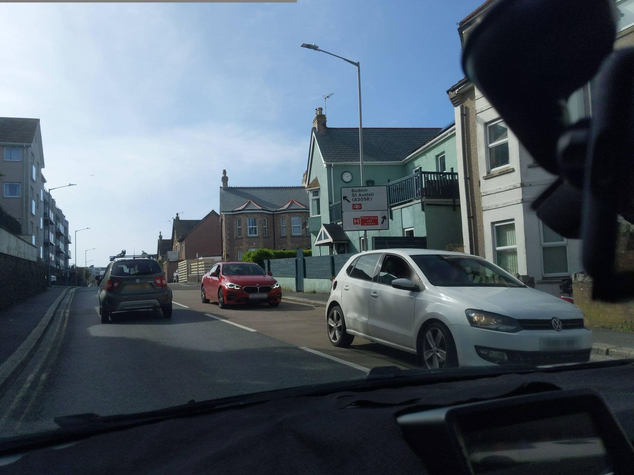Street view near The Escape, Newquay