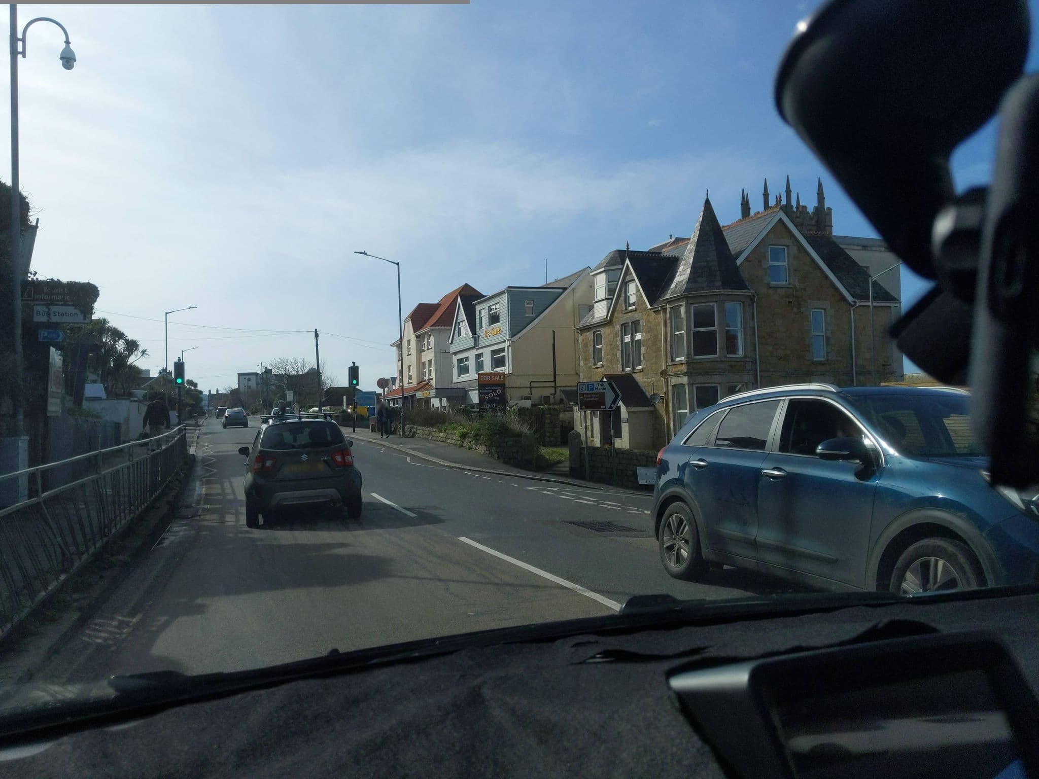 Street view near Sunderland, Newquay