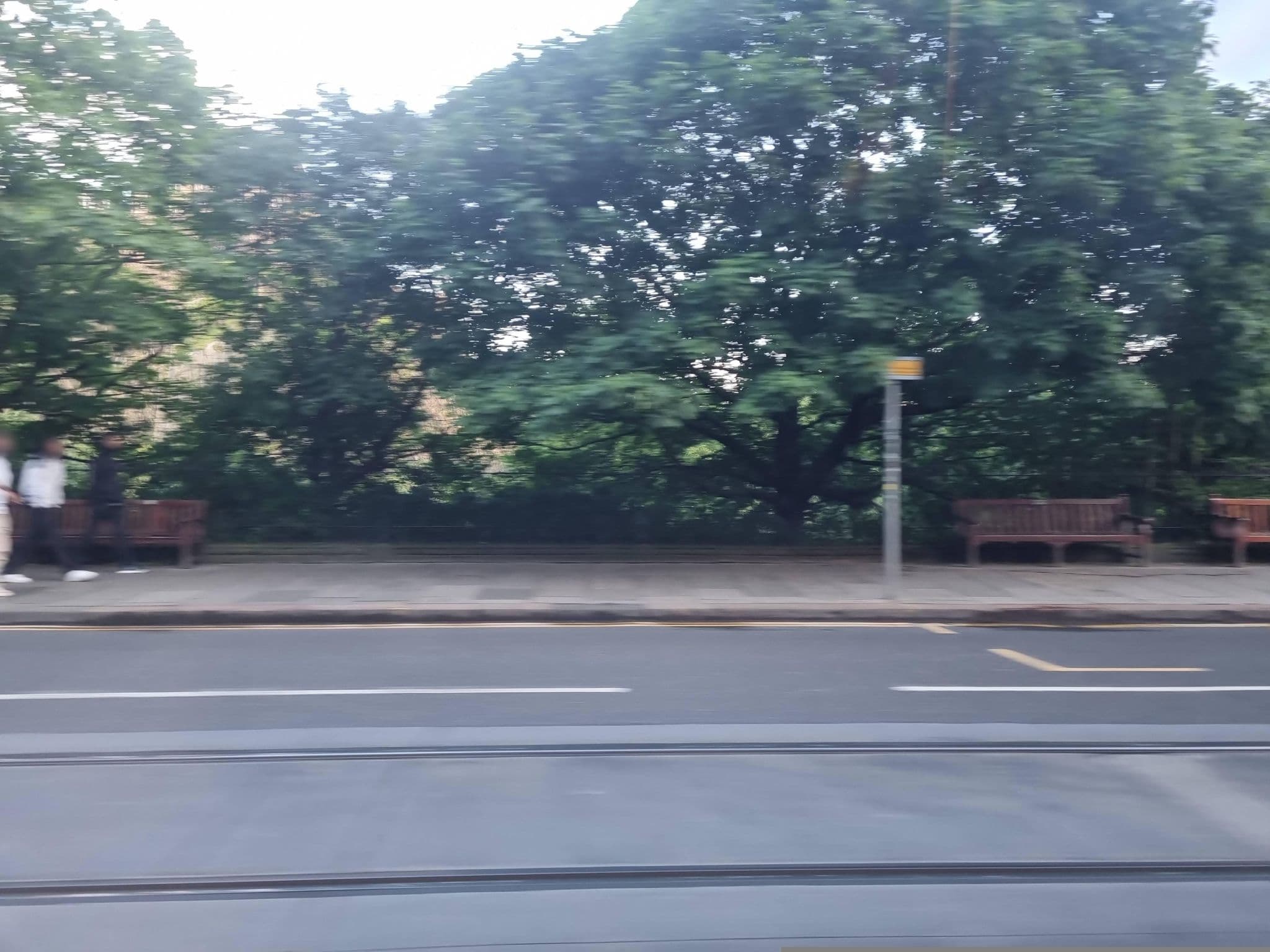 Street view near Premier Inn, Edinburgh